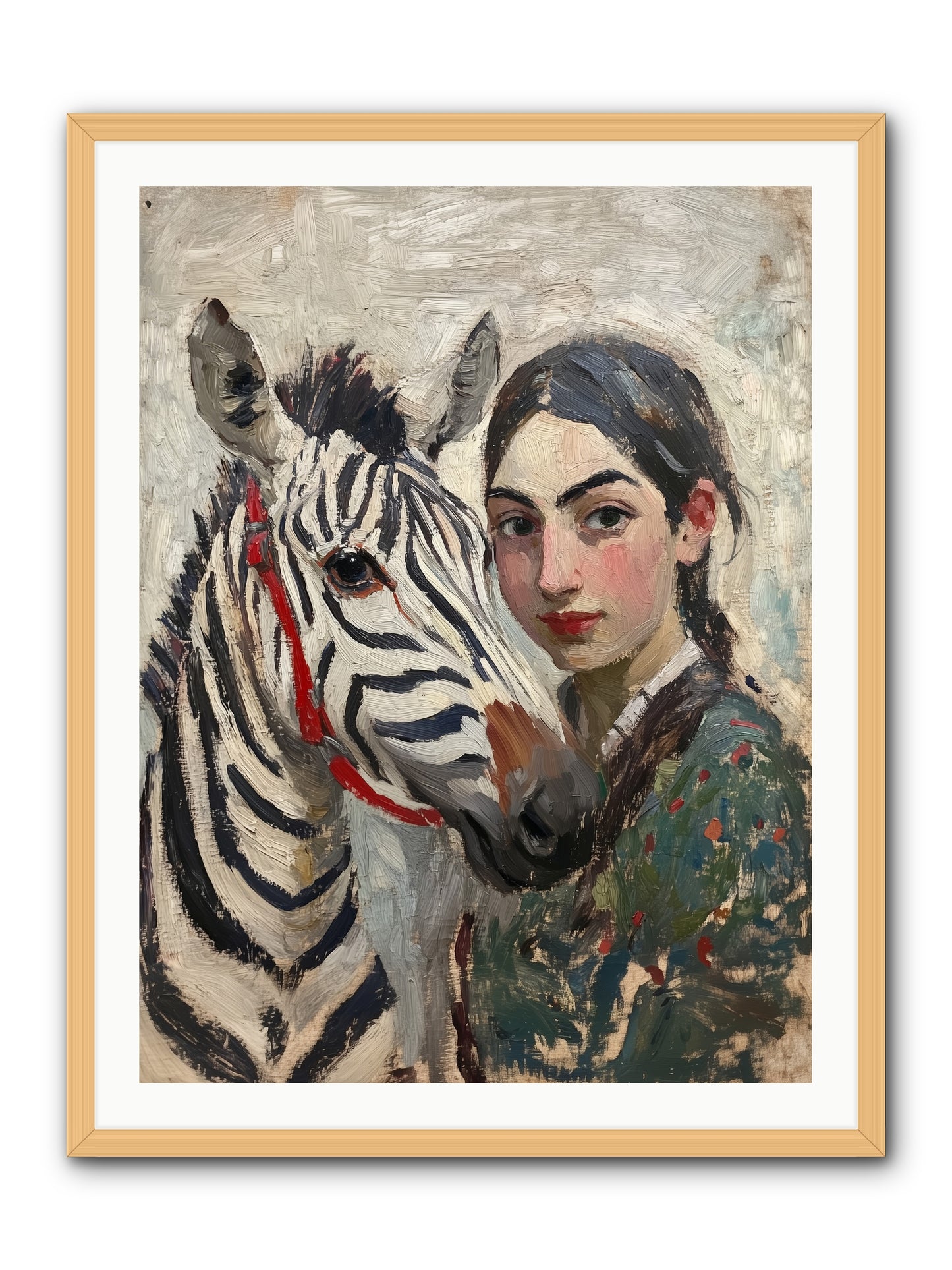 Teacake Tuesday -- Framed Print - Natural 30x40