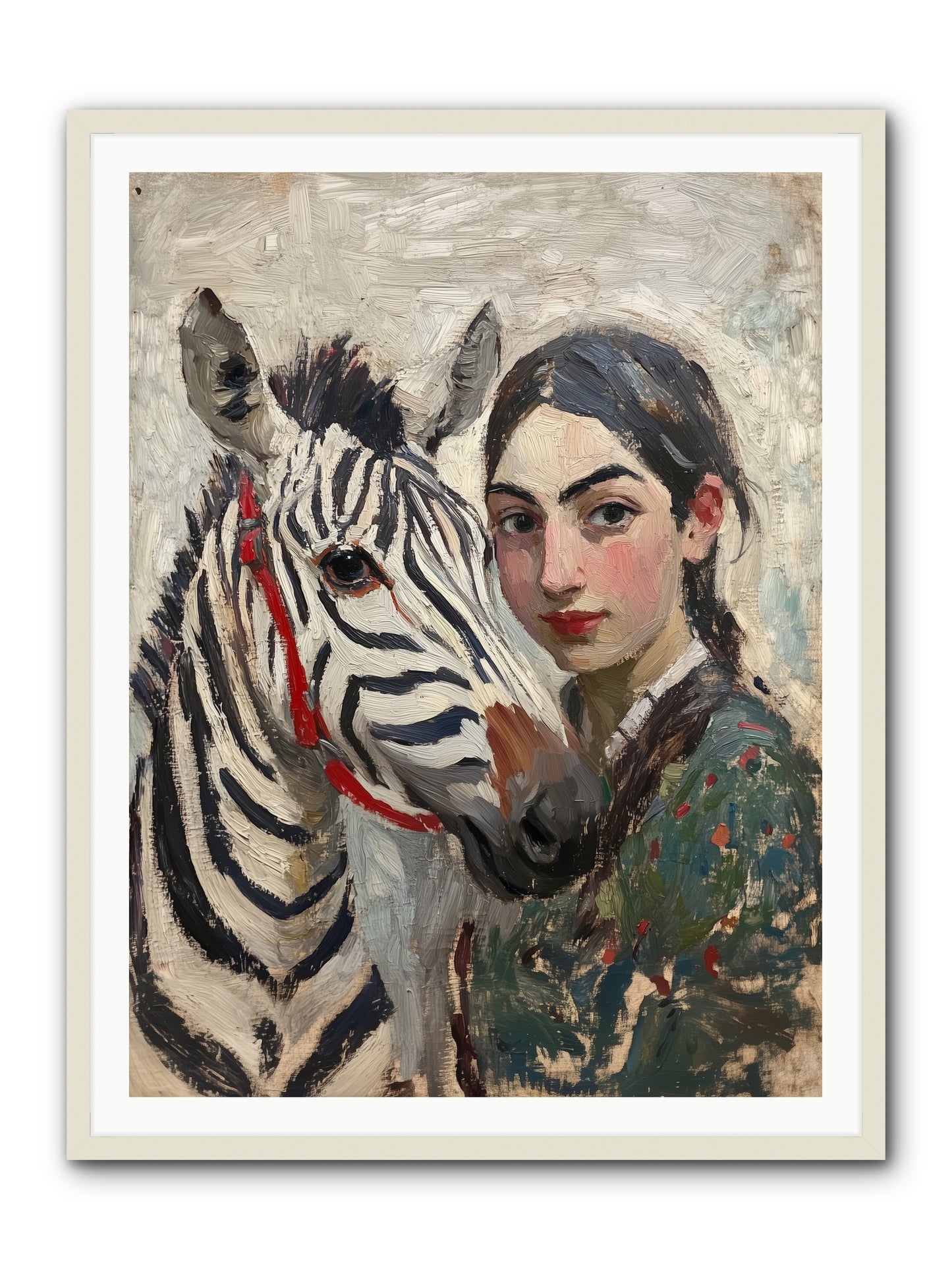 Teacake Tuesday -- Framed Print - White 36x48