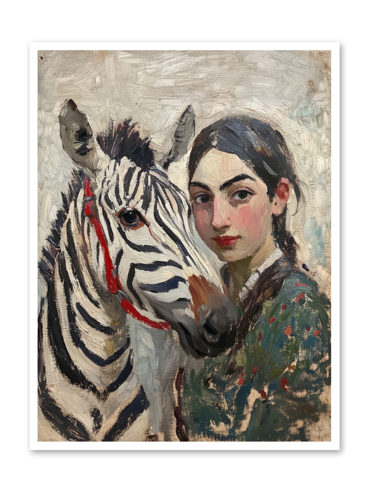 Teacake Tuesday -- Loose Canvas Print 36x48