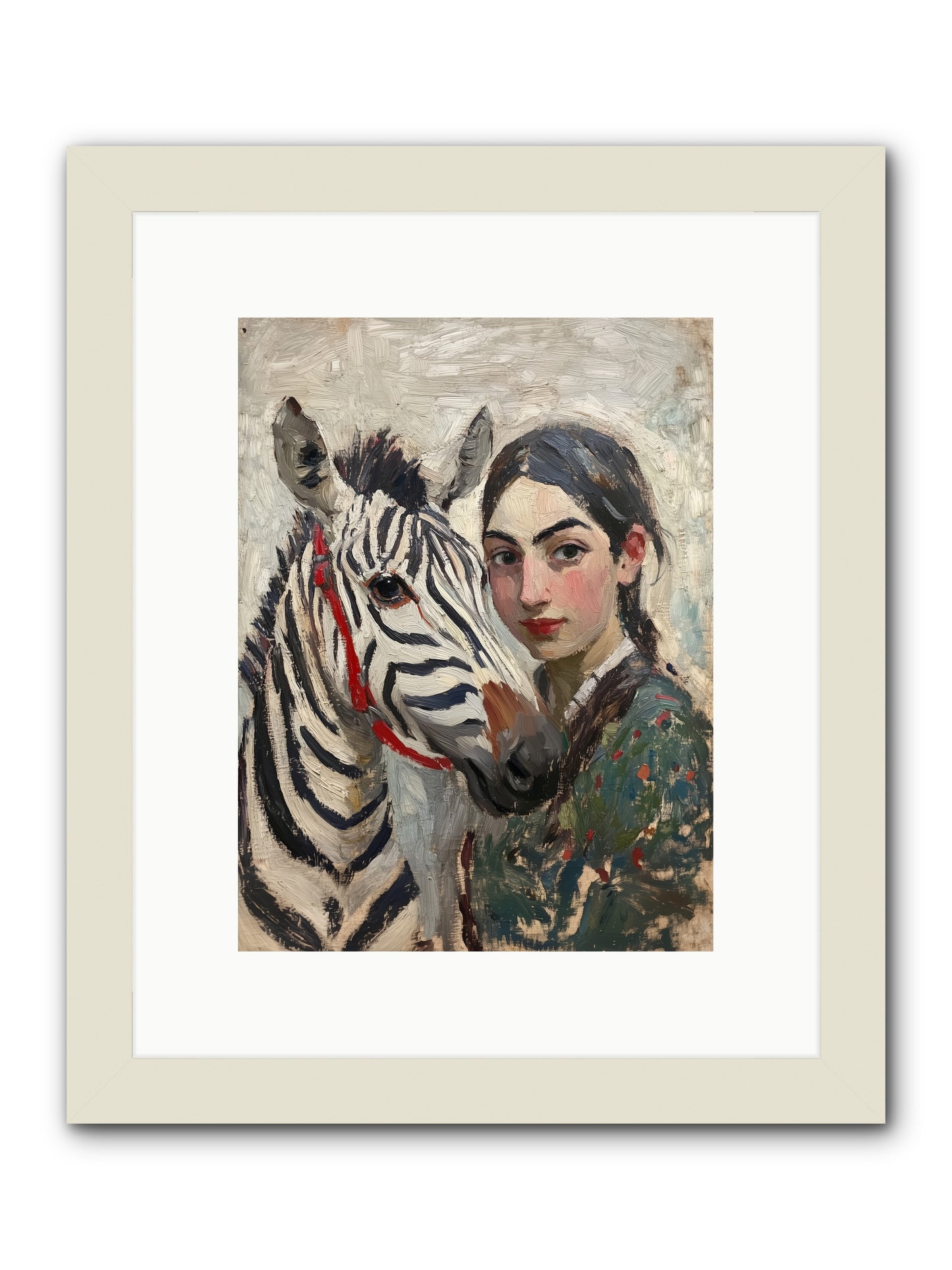 Teacake Tuesday -- Framed Print - White 9x12