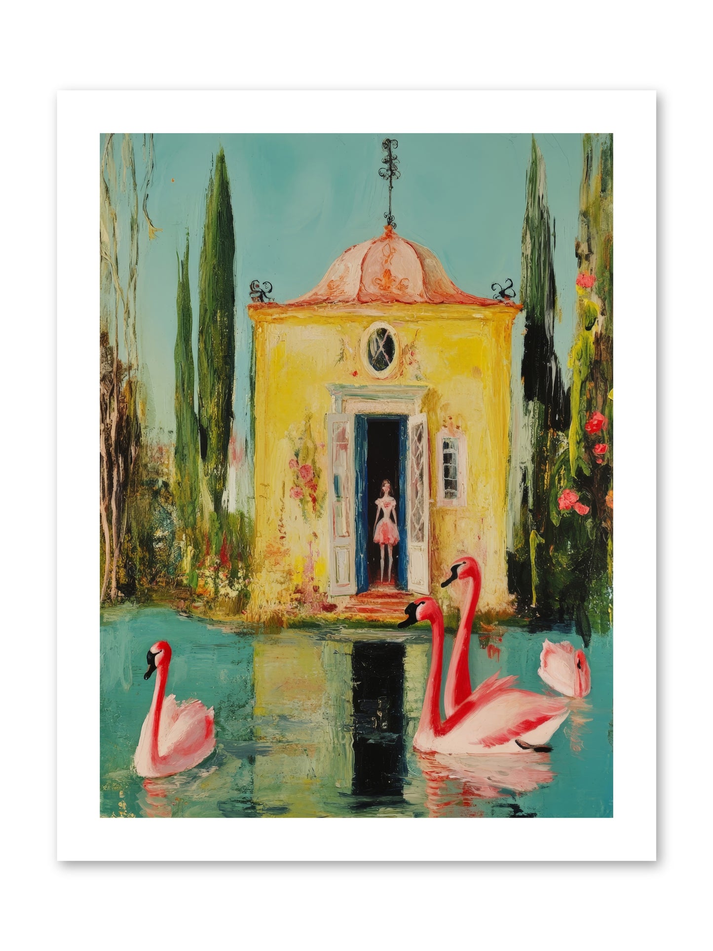 Teaching Wild GraceRez2 -- Loose Canvas Print 12x16