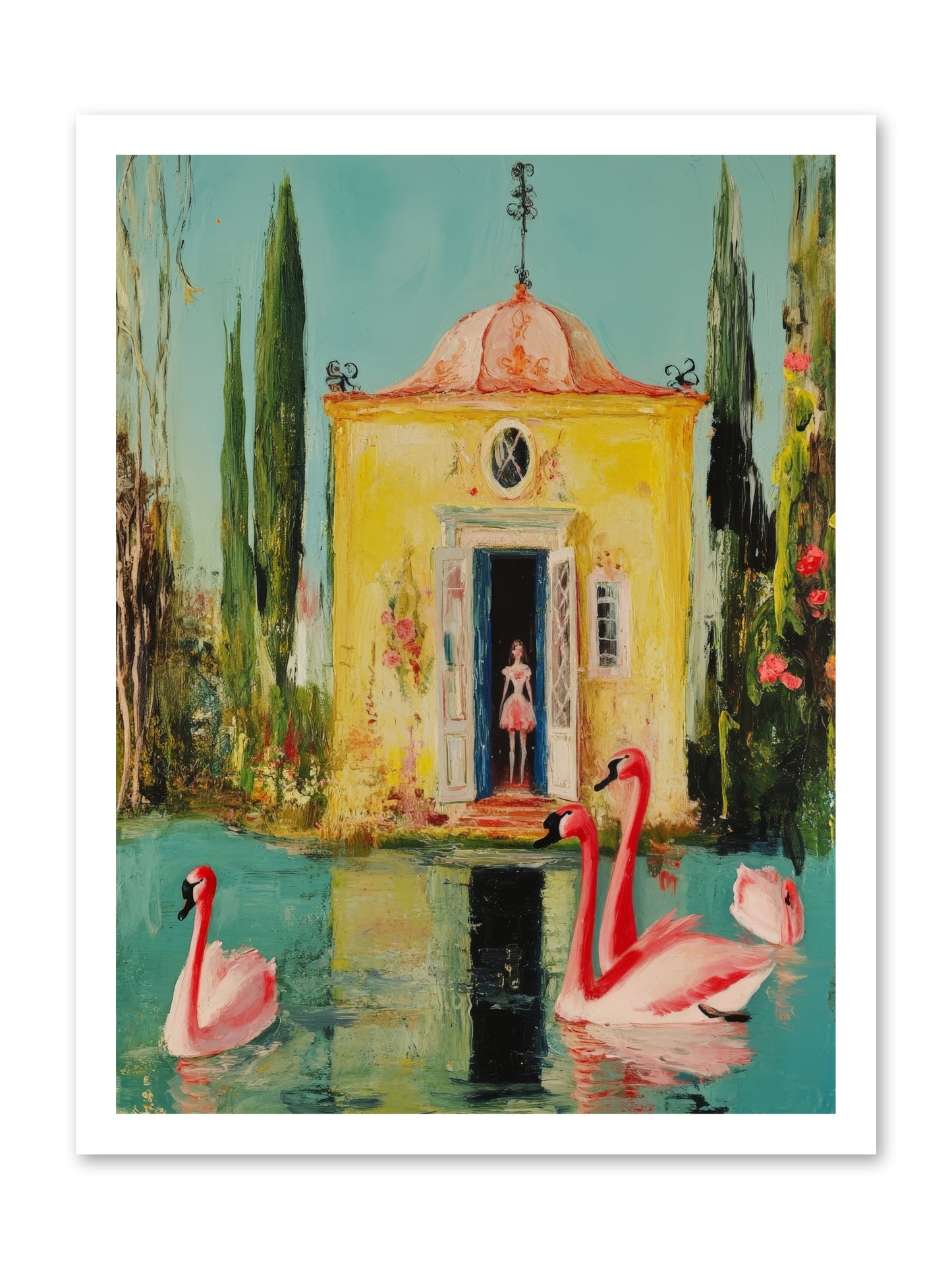 Teaching Wild GraceRez2 -- Loose Canvas Print 18x24