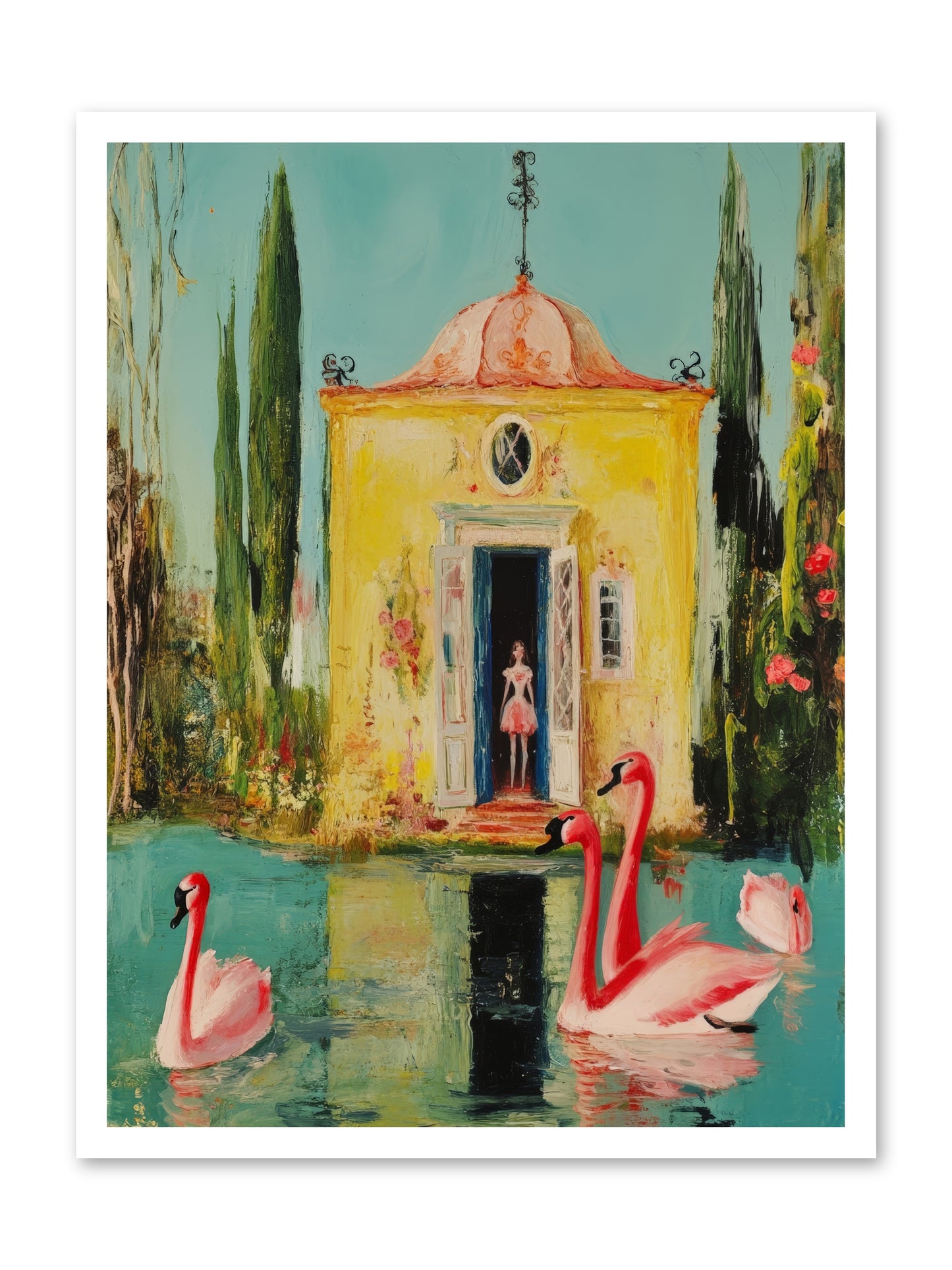 Teaching Wild GraceRez2 -- Loose Canvas Print 24x32
