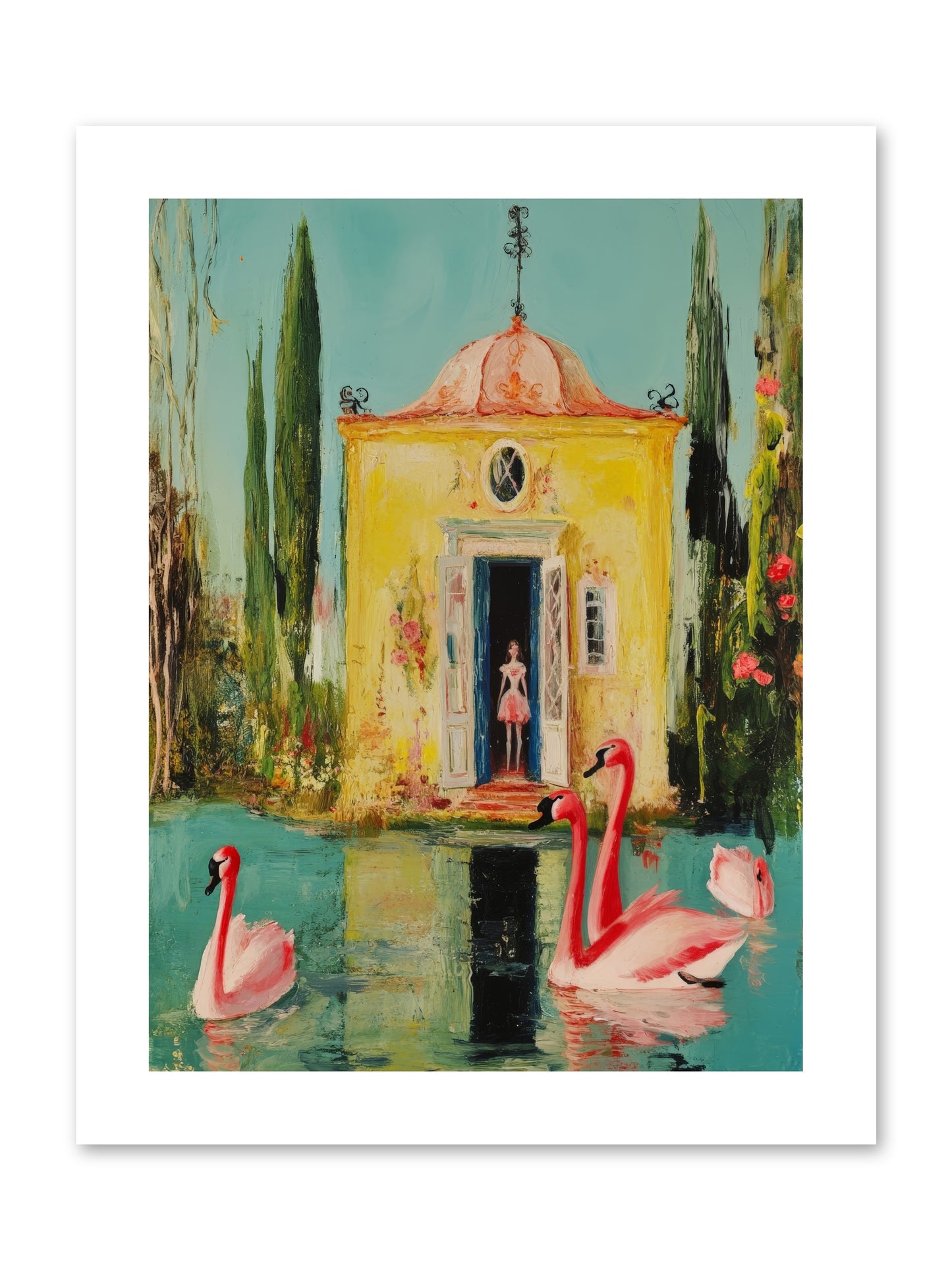 Teaching Wild GraceRez2 -- Loose Canvas Print 9x12