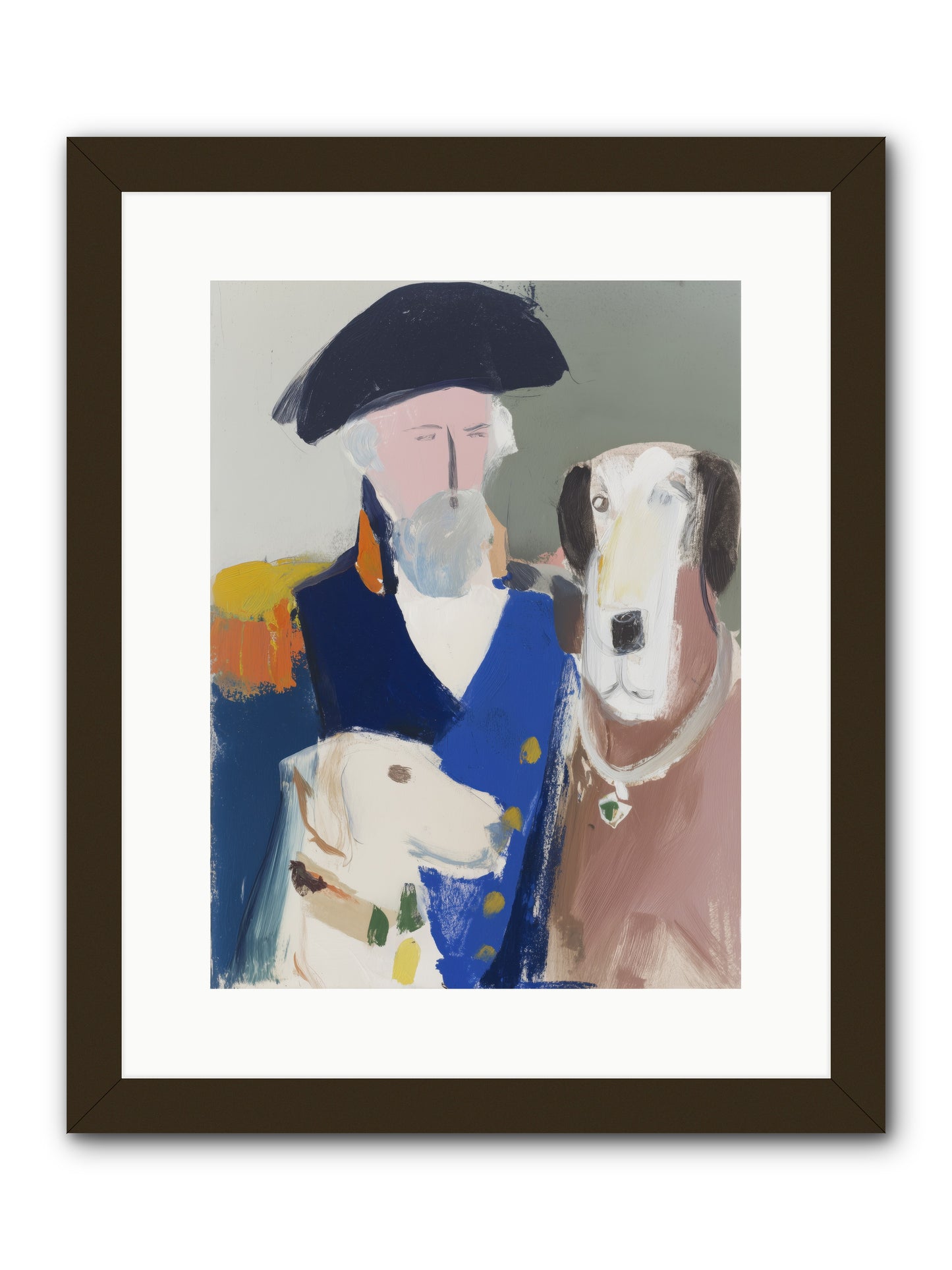 Tempest's Heart -- Framed Print - Black 12x16