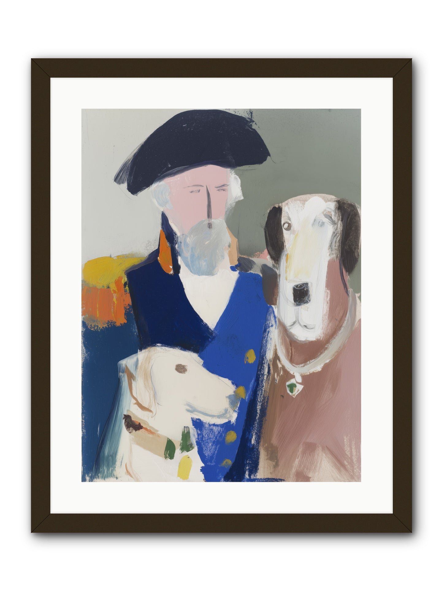 Tempest's Heart -- Framed Print - Black 18x24