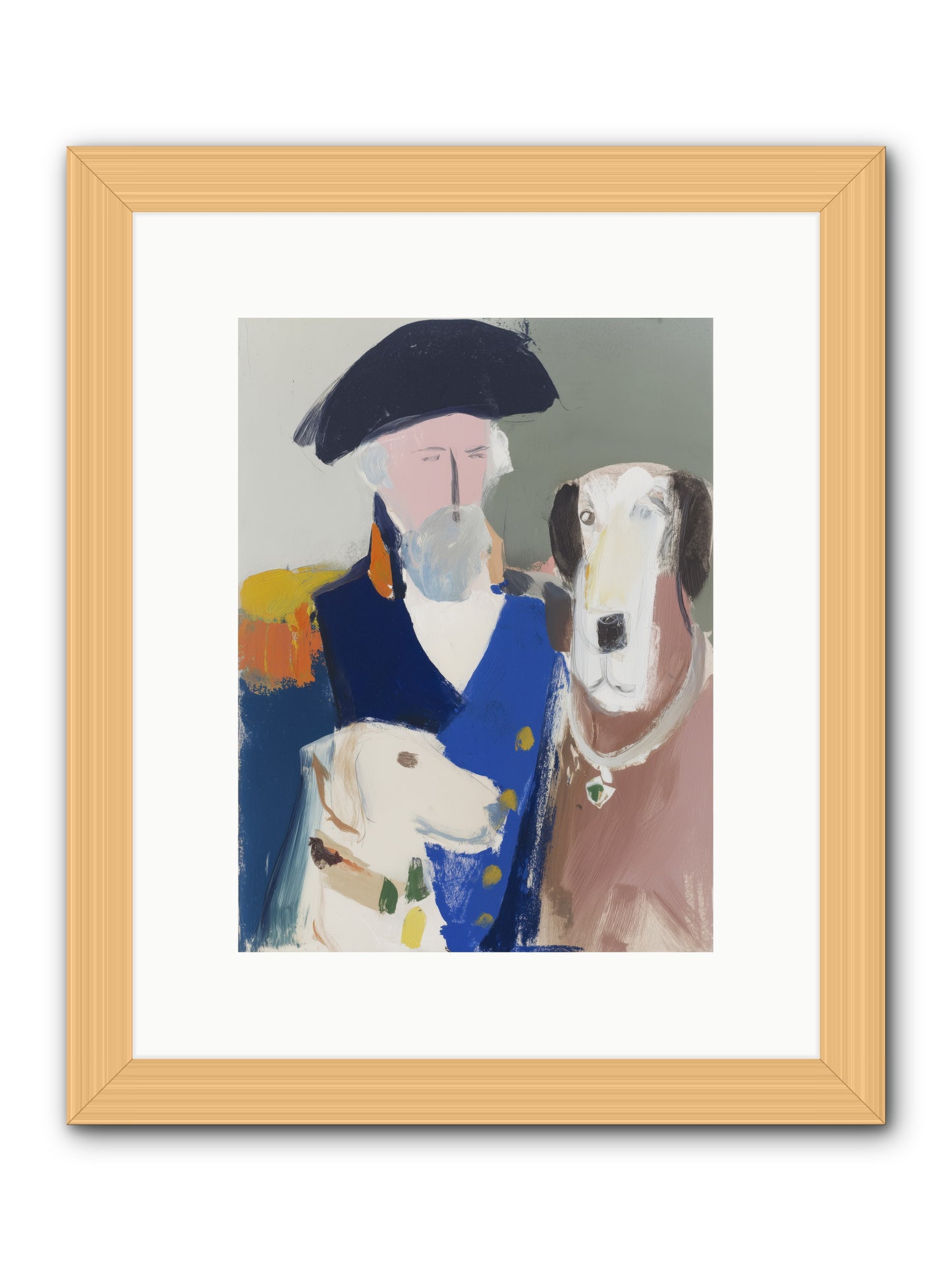 Tempest's Heart -- Framed Print - Natural 9x12