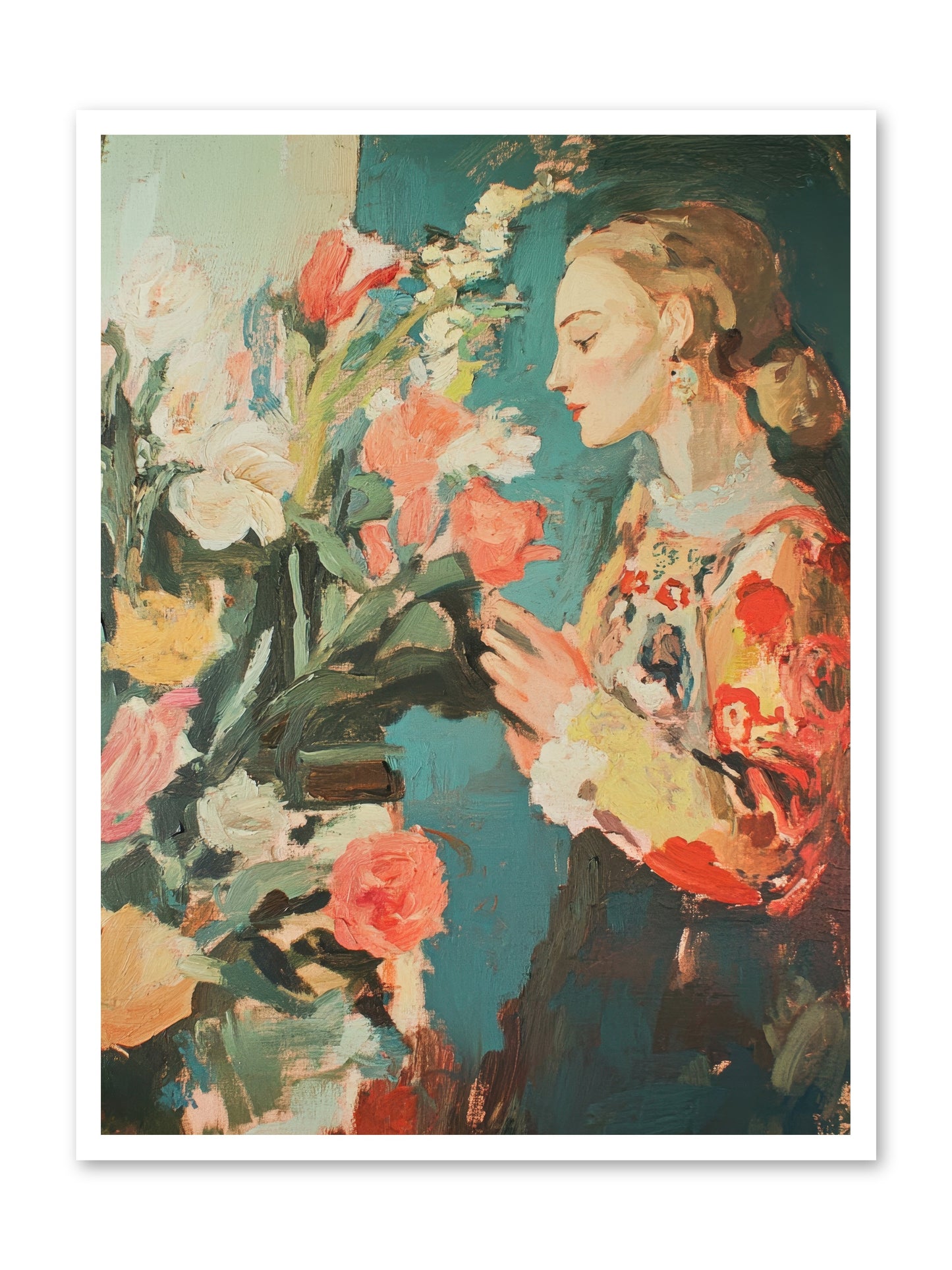 Temporal Reflections -- Loose Canvas Print 30x40