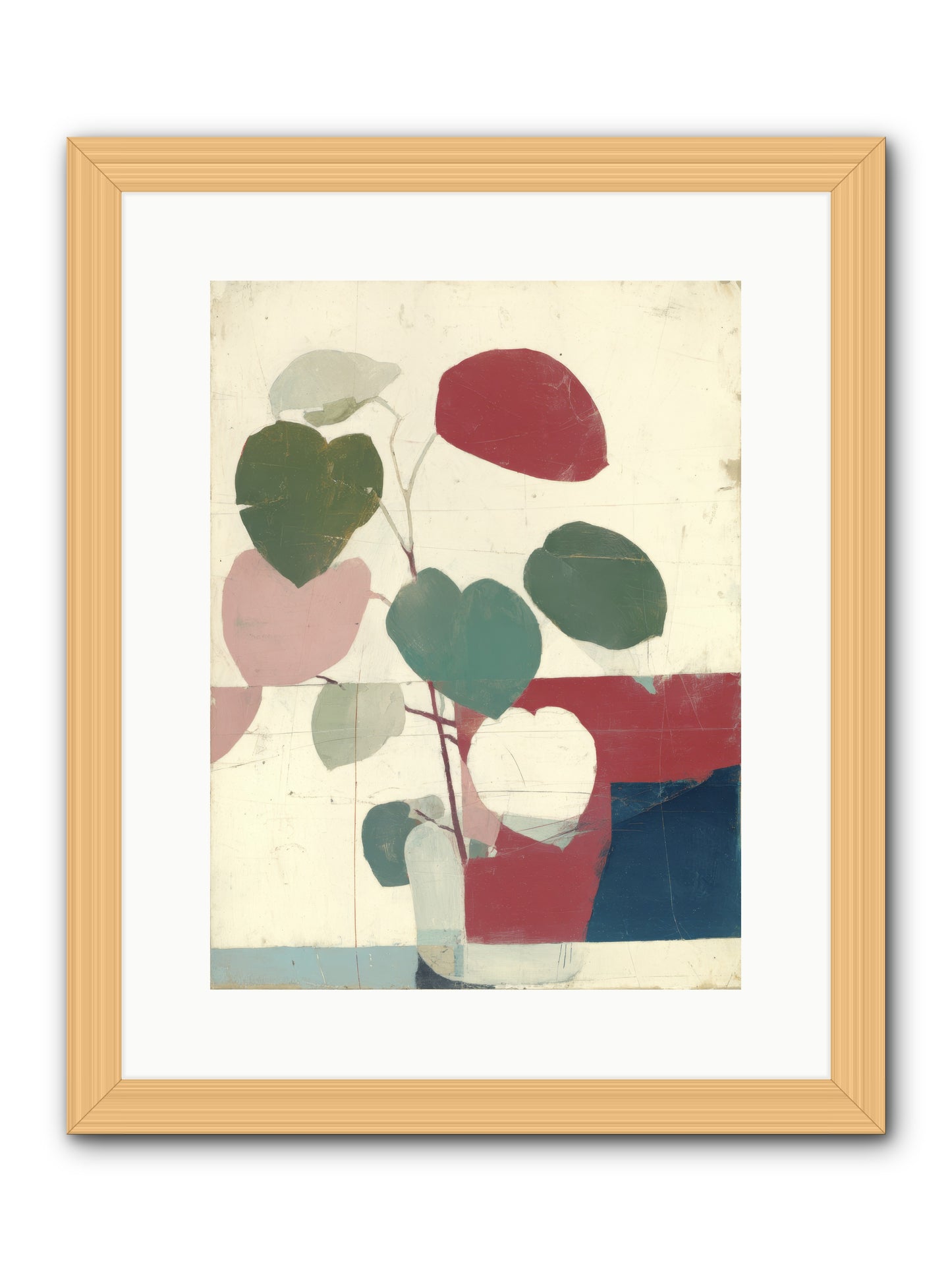 Tender Void -- Framed Print - Natural 12x16