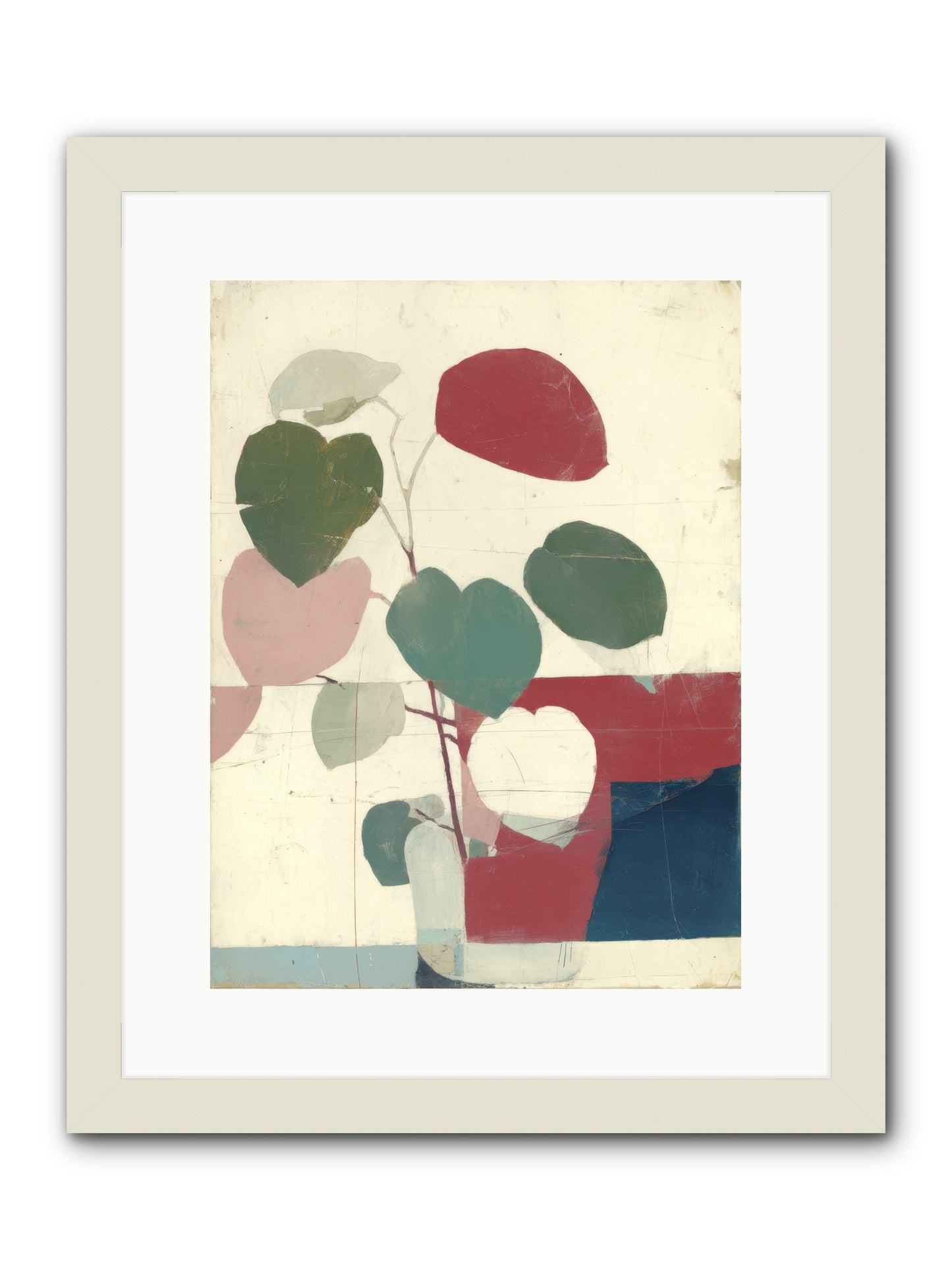 Tender Void -- Framed Print - White 12x16