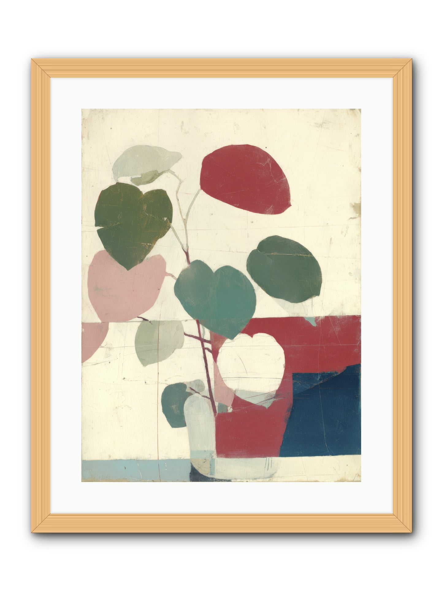 Tender Void -- Framed Print - Natural 18x24