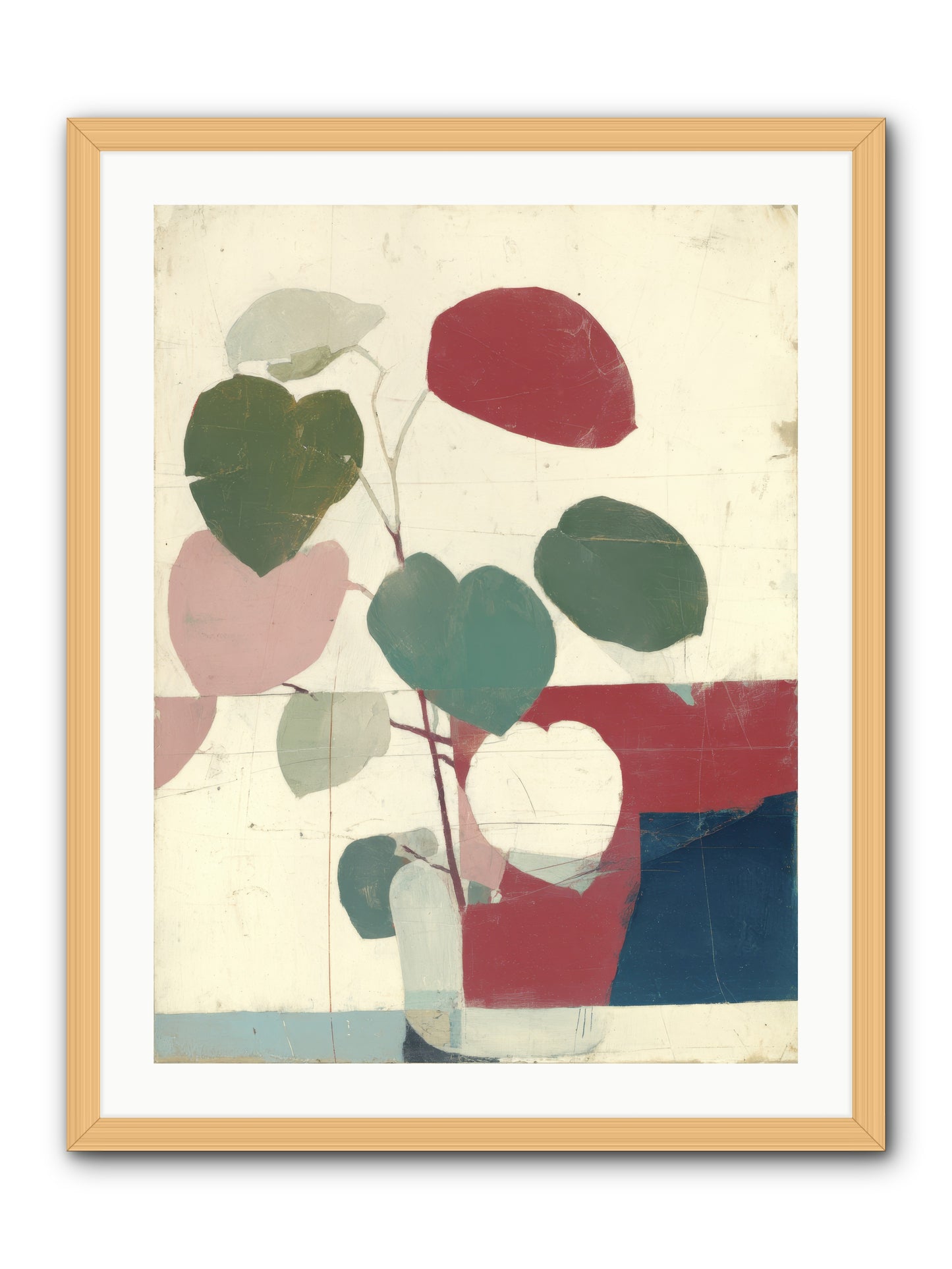 Tender Void -- Framed Print - Natural 24x32
