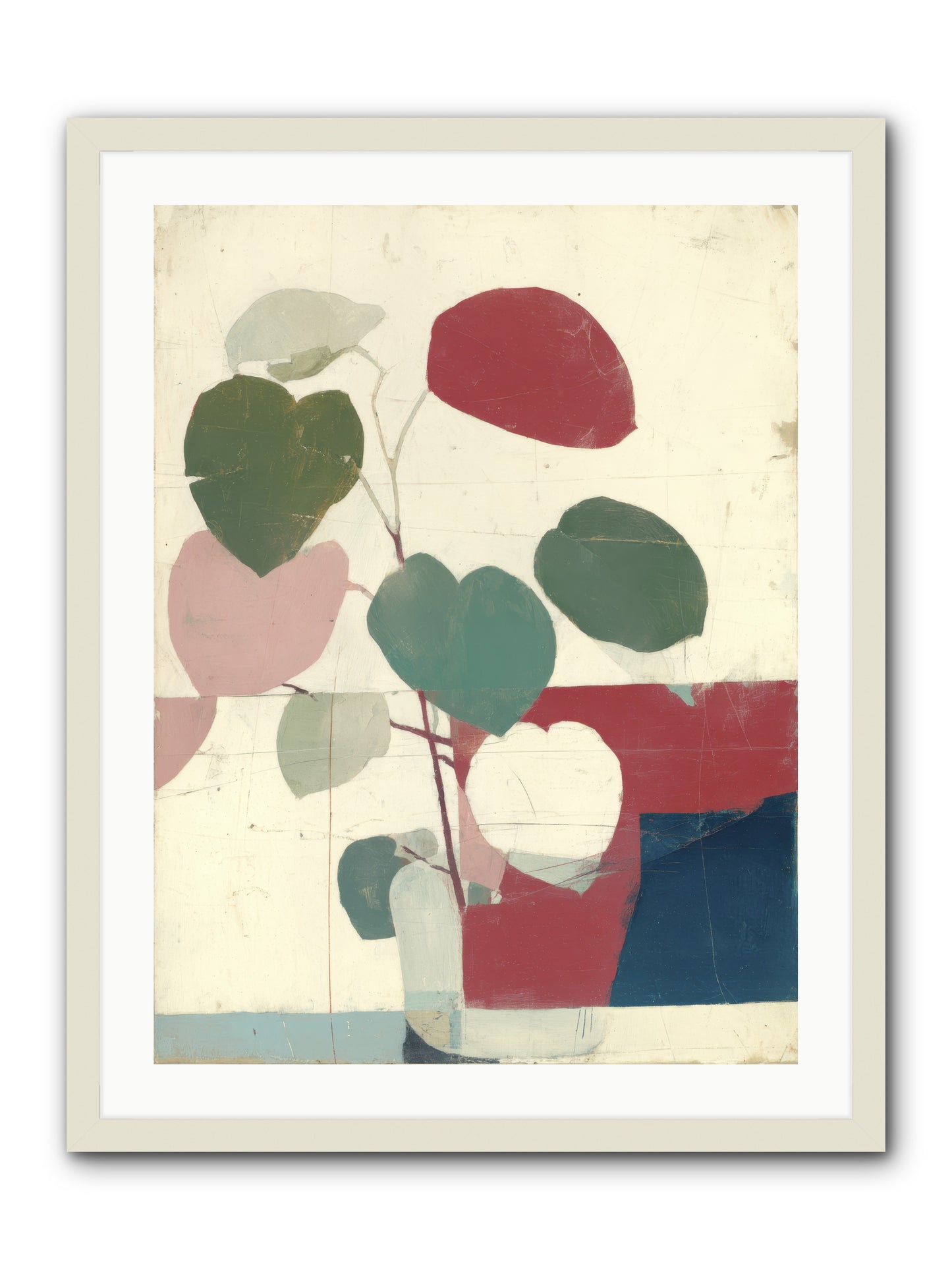 Tender Void -- Framed Print - White 24x32