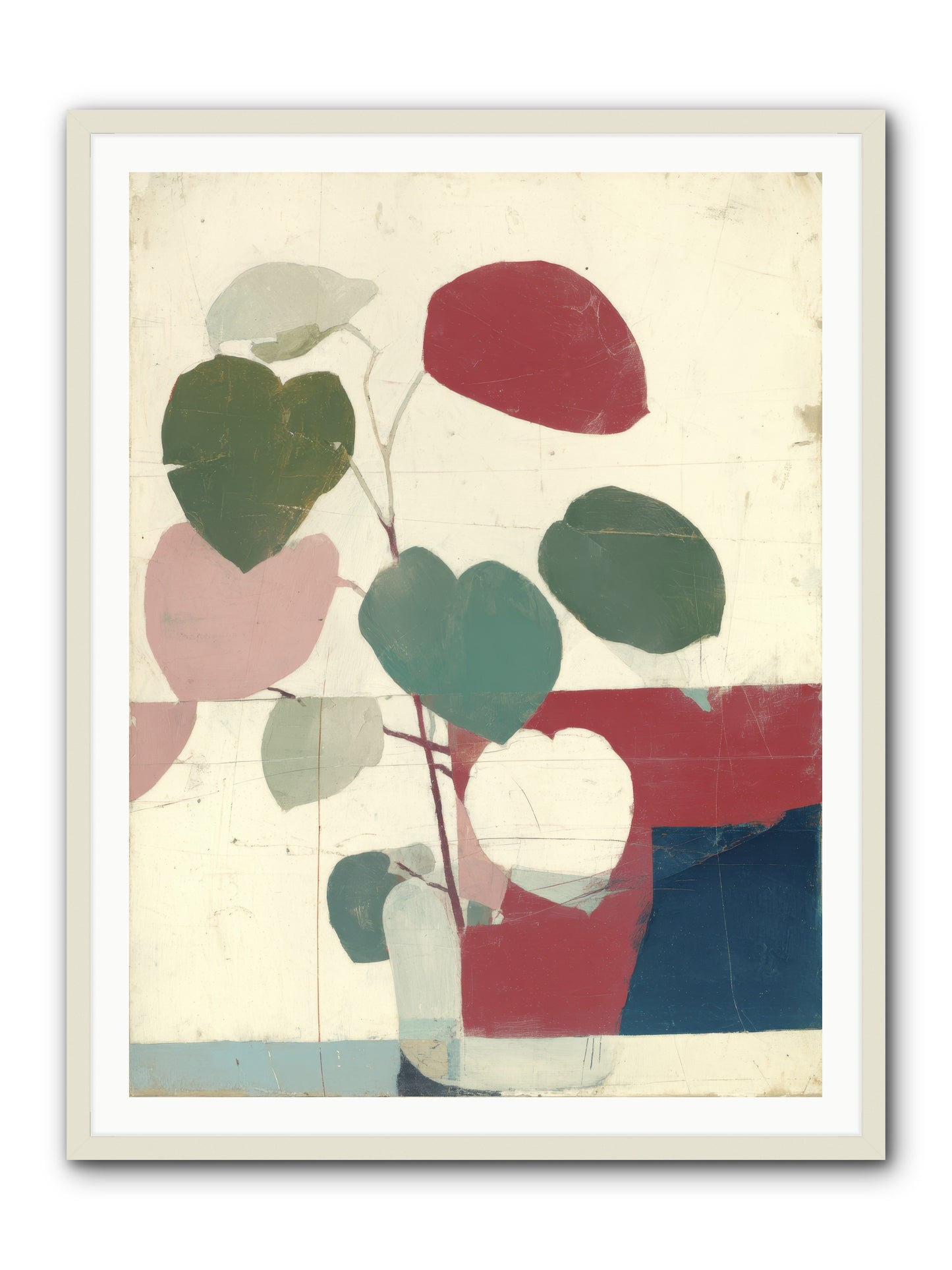 Tender Void -- Framed Print - White 36x48