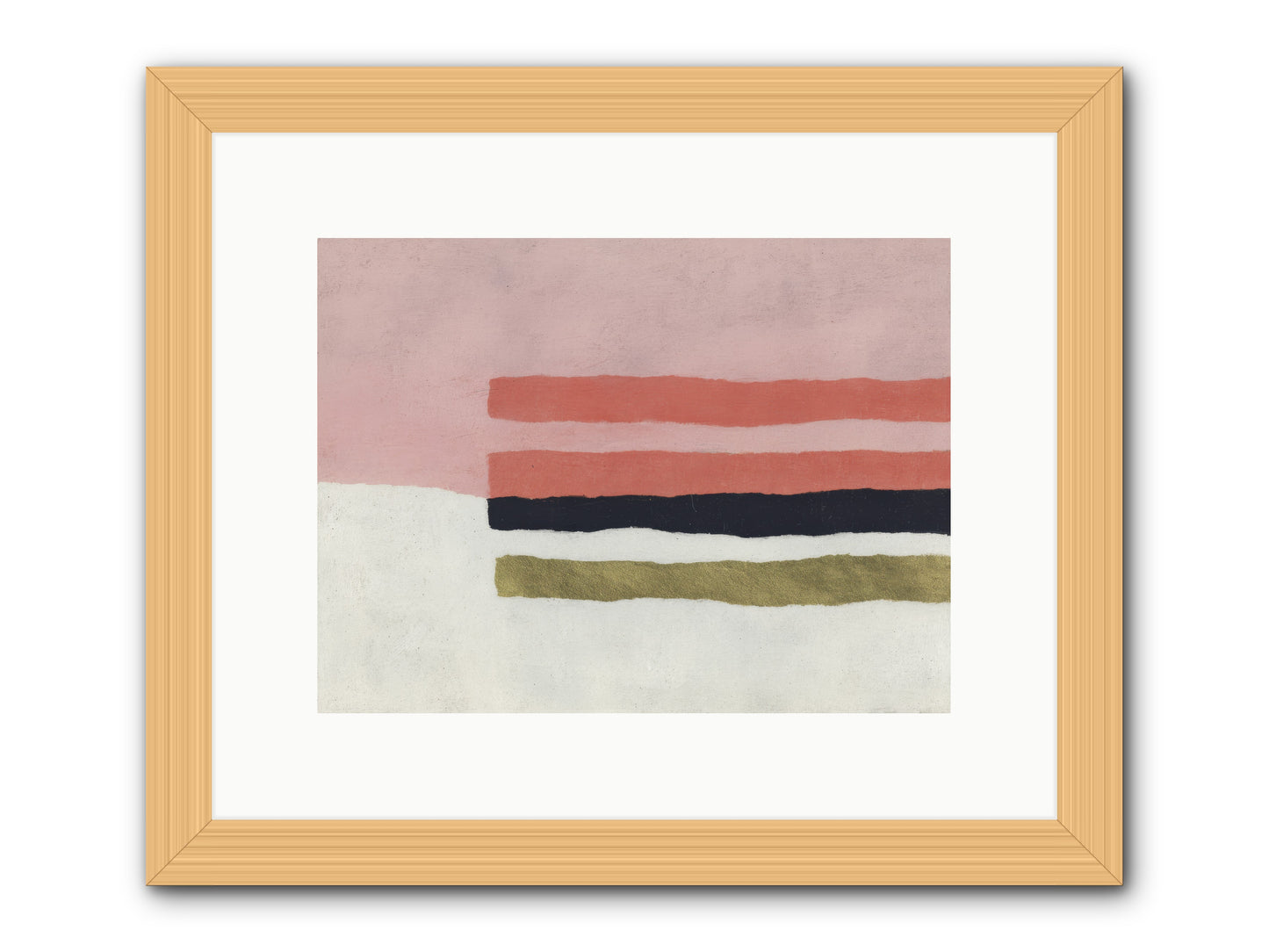 Tether -- Framed Print - Natural 12x9