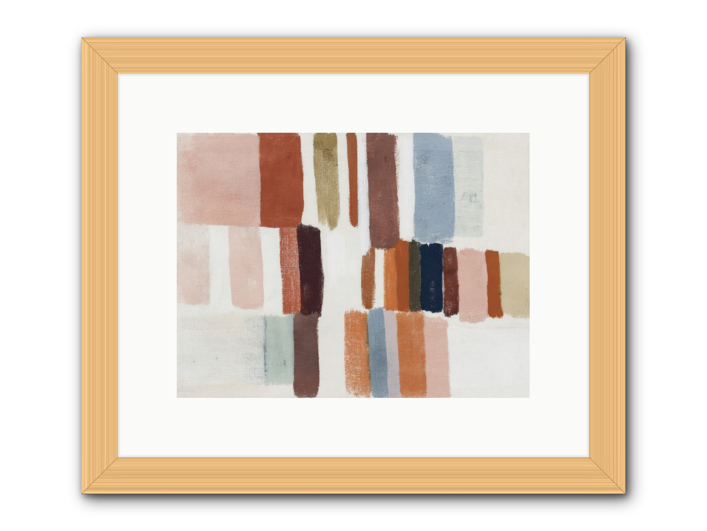 Tether No.2 -- Framed Print - Natural 12x9