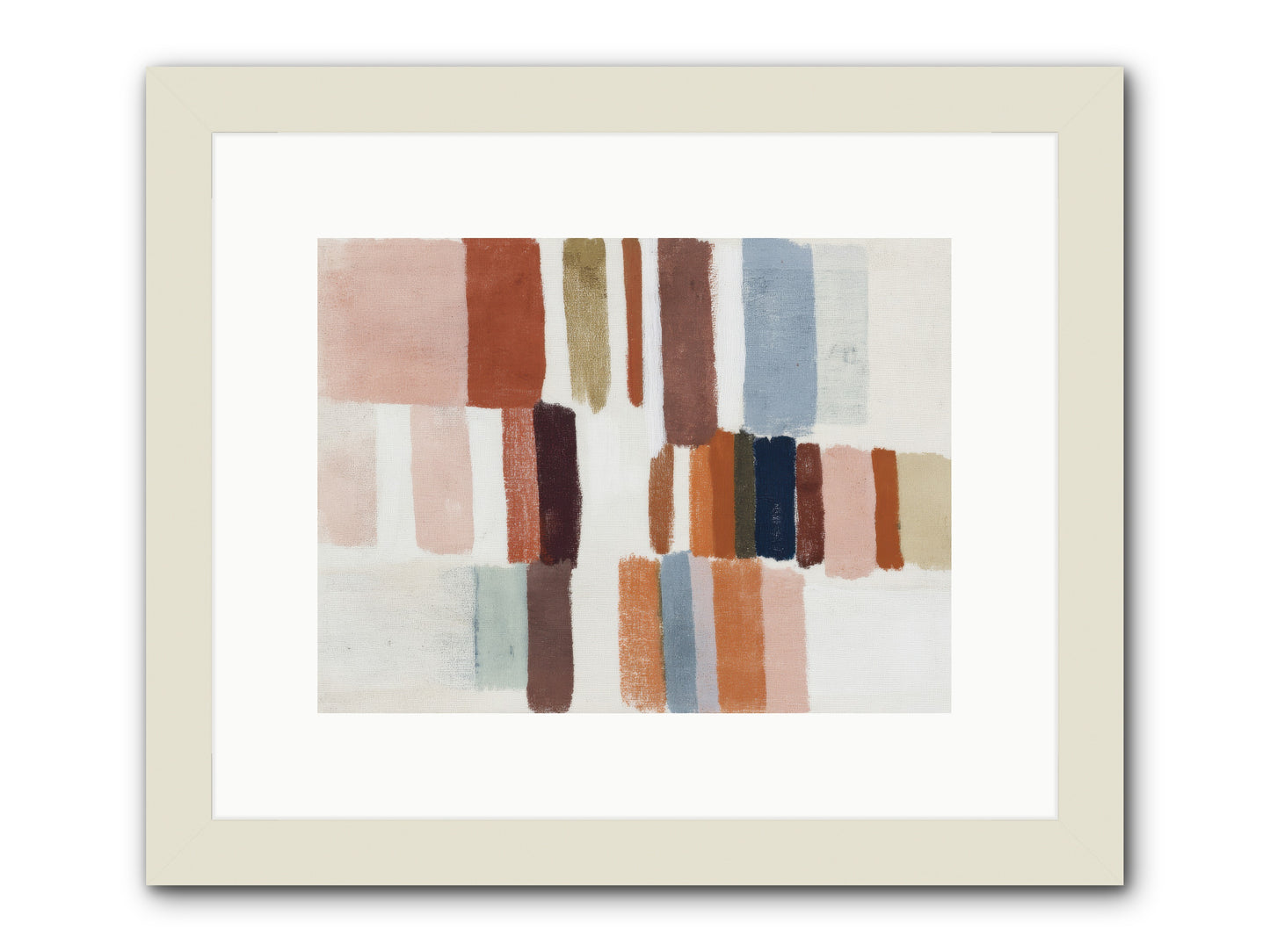 Tether No.2 -- Framed Print - White 12x9