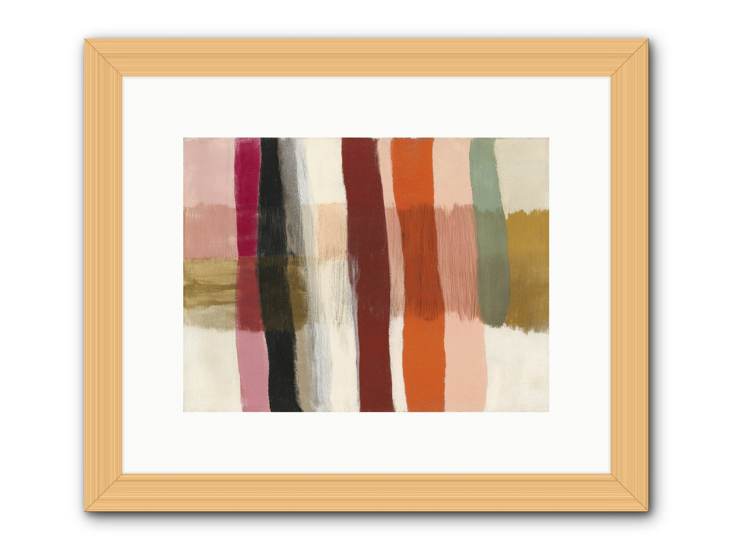 Tether No.3 -- Framed Print - Natural 12x9