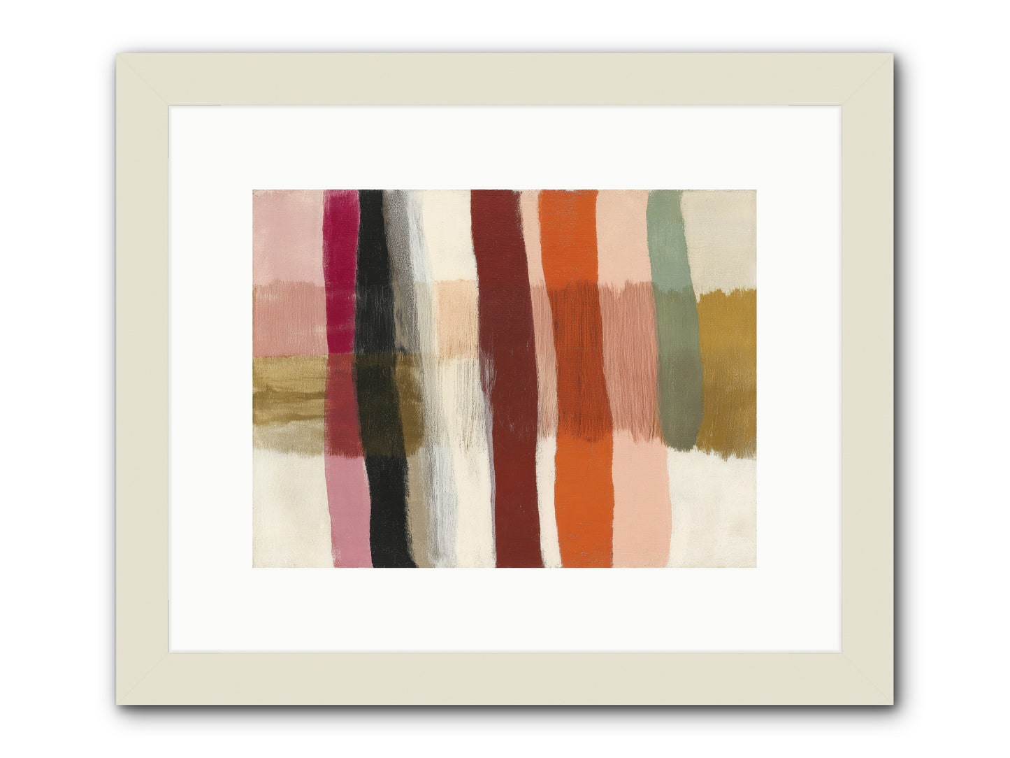 Tether No.3 -- Framed Print - White 12x9