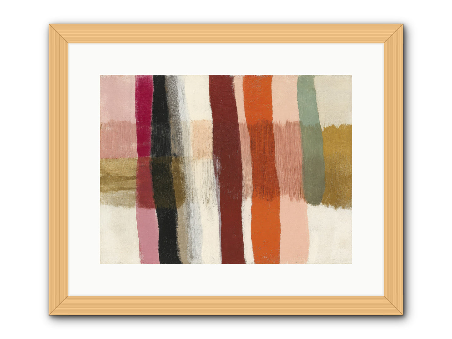 Tether No.3 -- Framed Print - Natural 16x12
