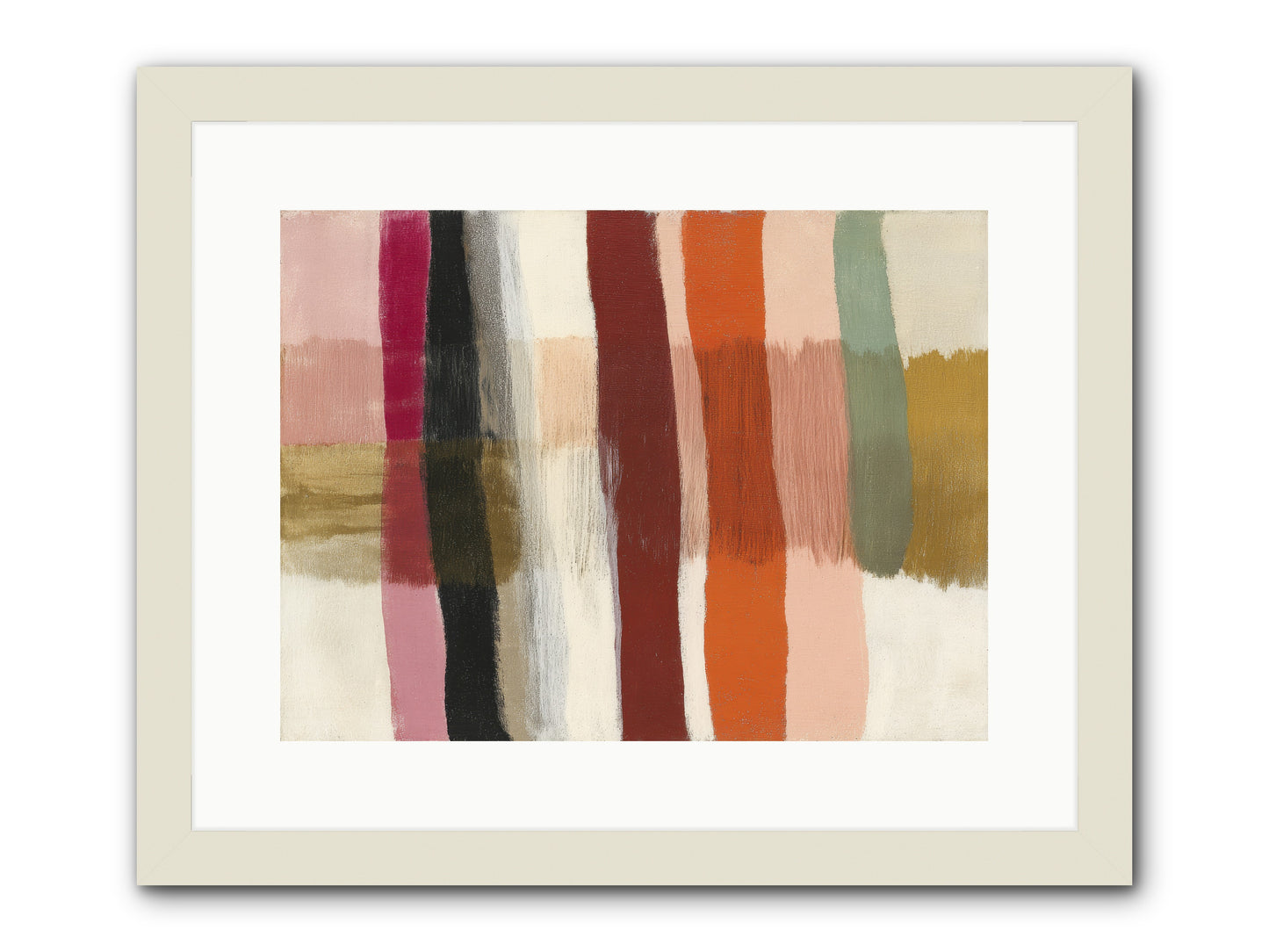 Tether No.3 -- Framed Print - White 16x12