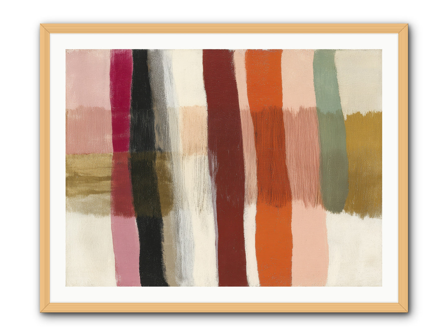 Tether No.3 -- Framed Print - Natural 40x30