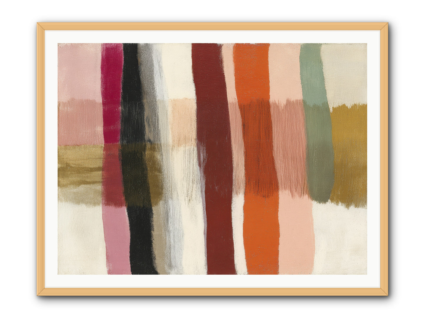 Tether No.3 -- Framed Print - Natural 48x36