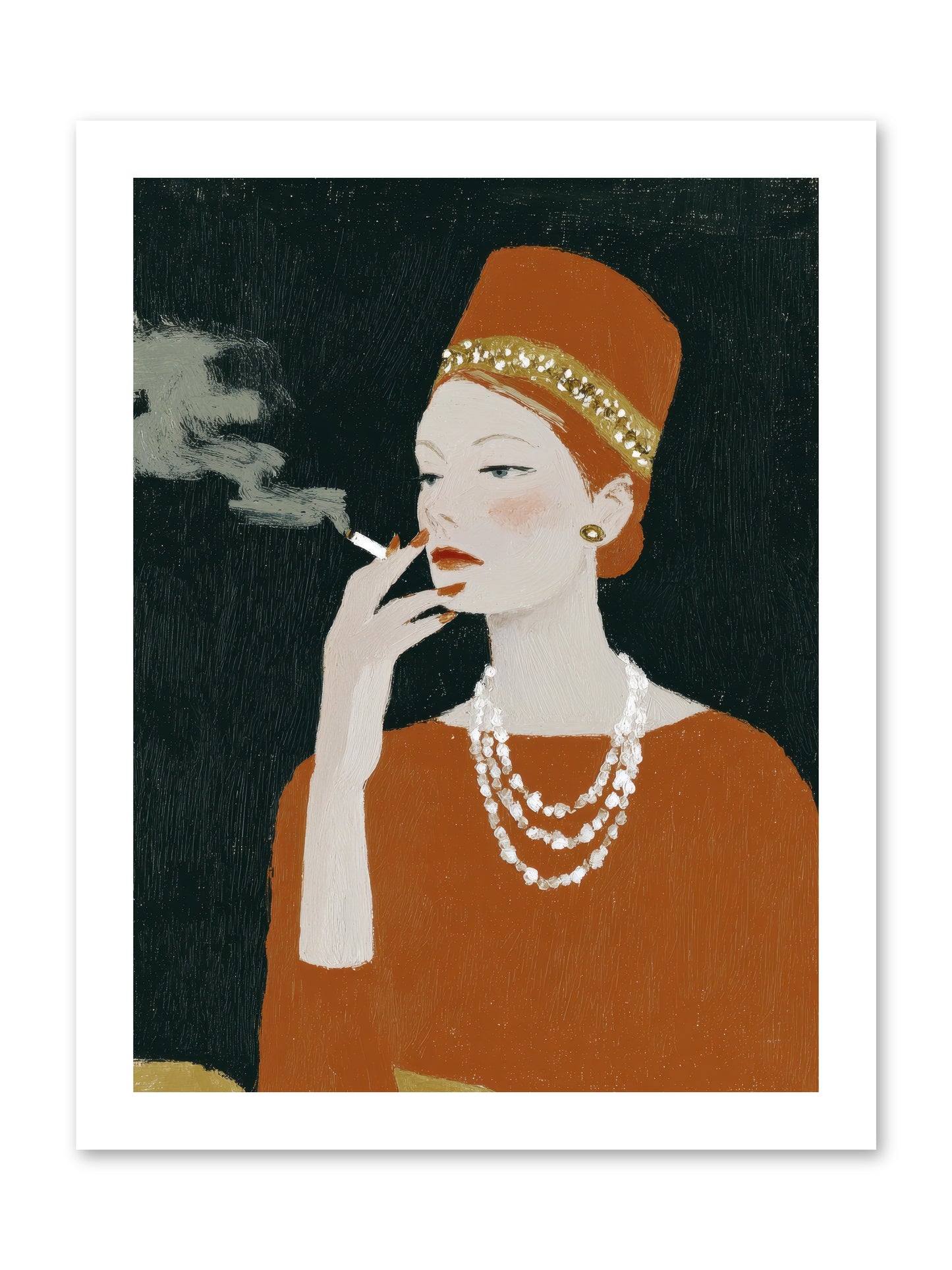 The Abundance She Commanded -- Paper Print 12x16