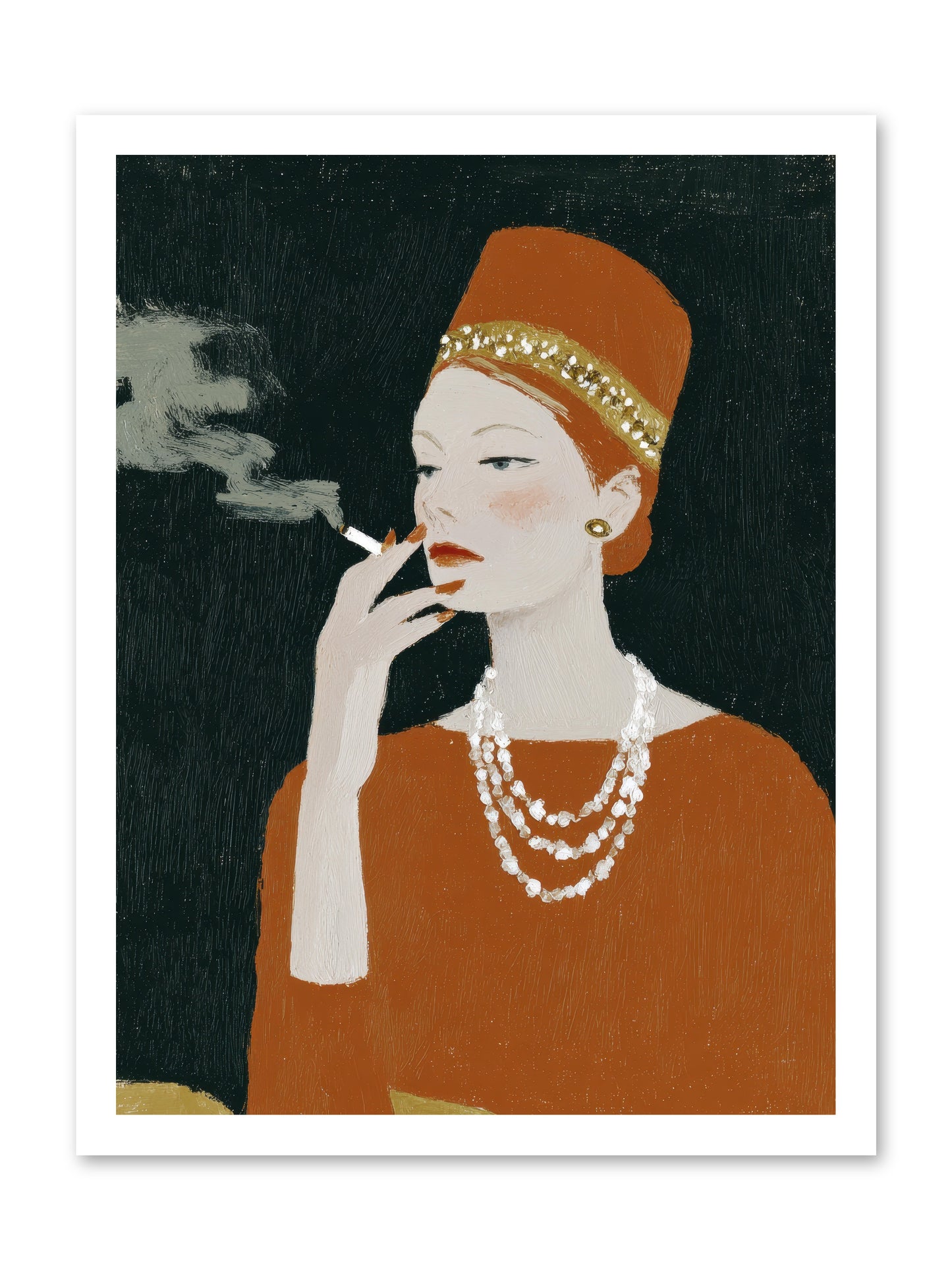 The Abundance She Commanded -- Loose Canvas Print 18x24