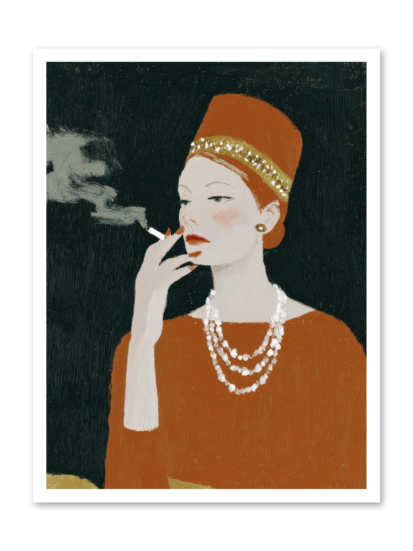 The Abundance She Commanded -- Paper Print 24x32
