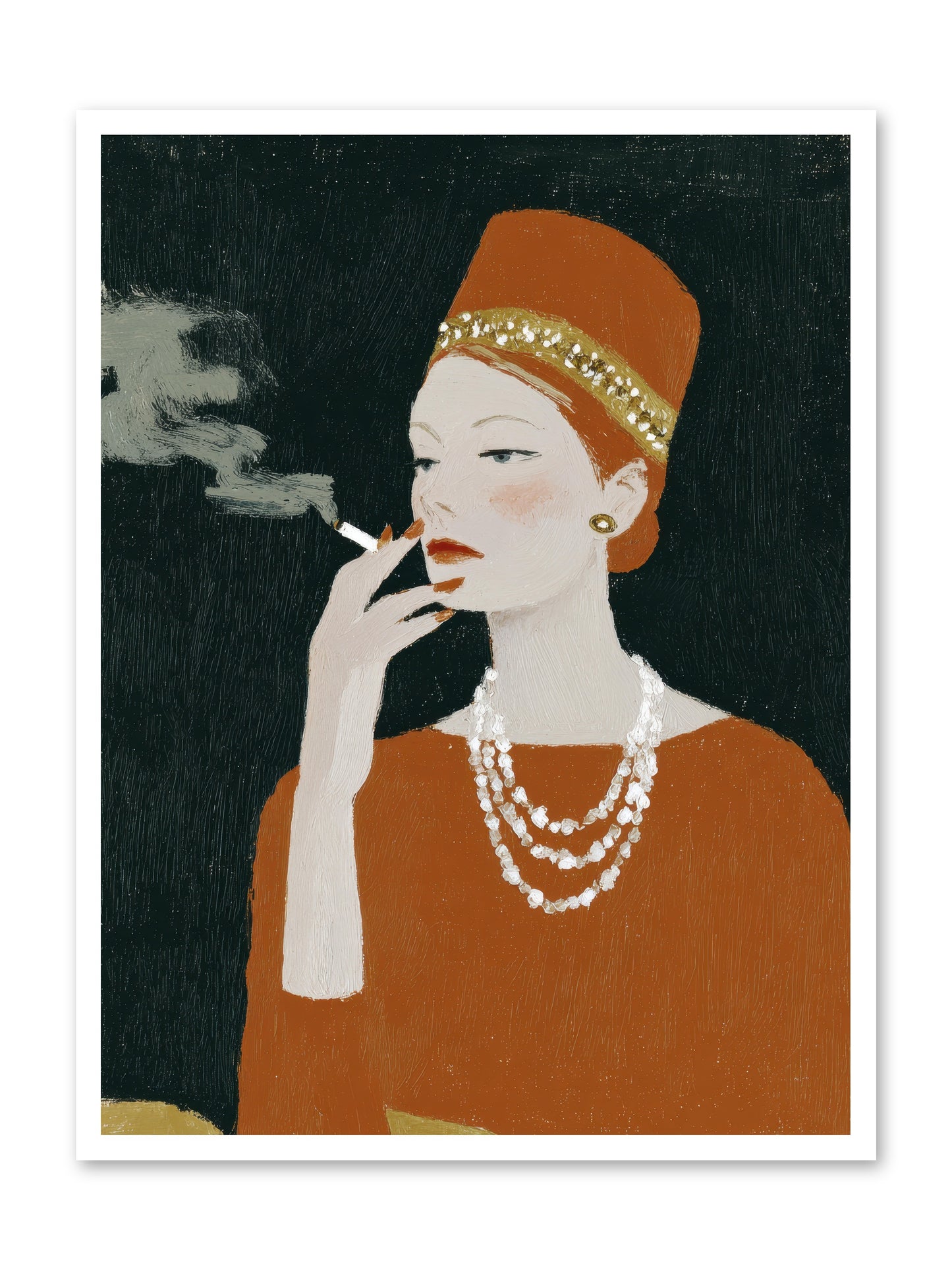 The Abundance She Commanded -- Loose Canvas Print 30x40