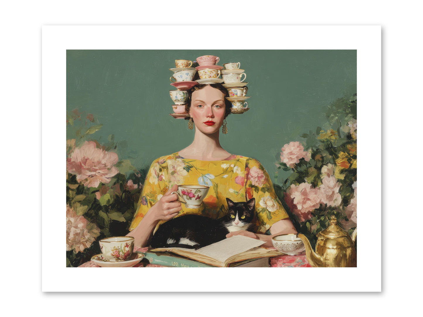 The Afternoon Empire -- Paper Print 12x9