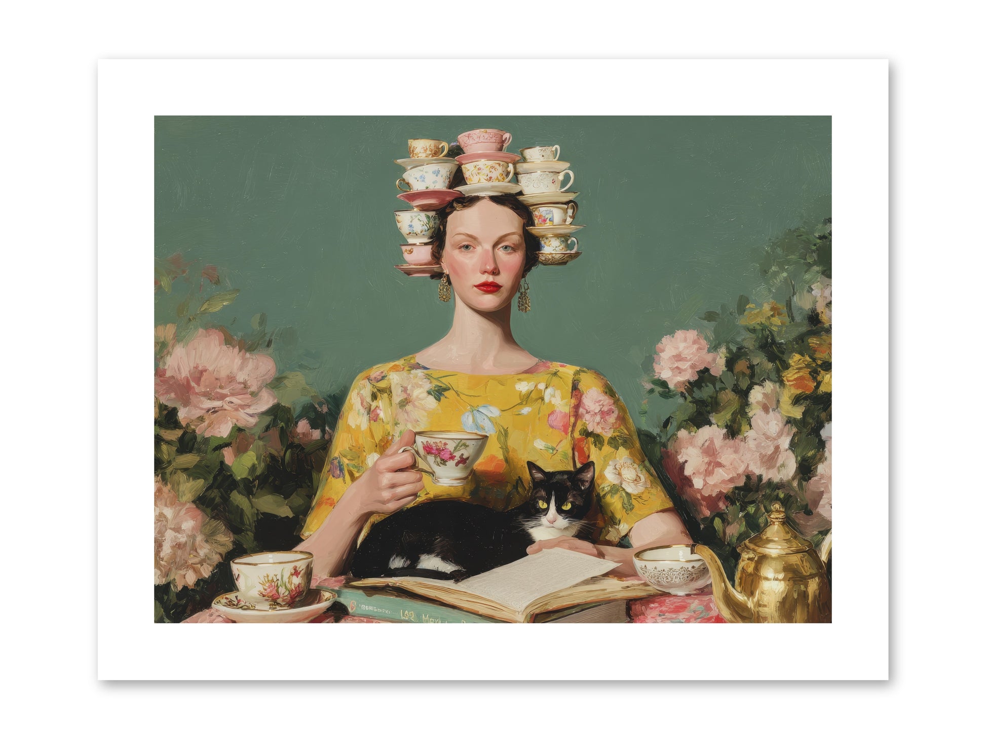 The Afternoon Empire -- Paper Print 12x9