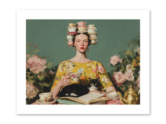 The Afternoon Empire -- Paper Print 12x9
