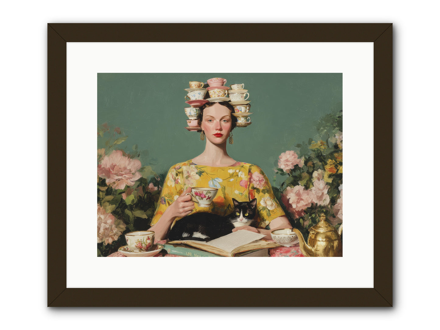 The Afternoon Empire -- Framed Print - Black 16x12