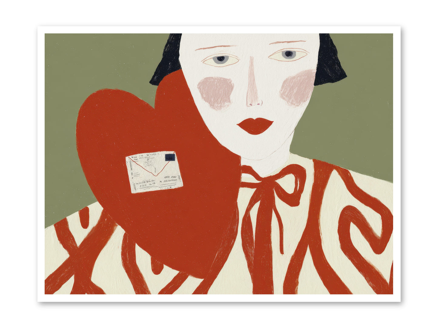 The Afternoon Love Declared Itself -- Paper Print 48x36