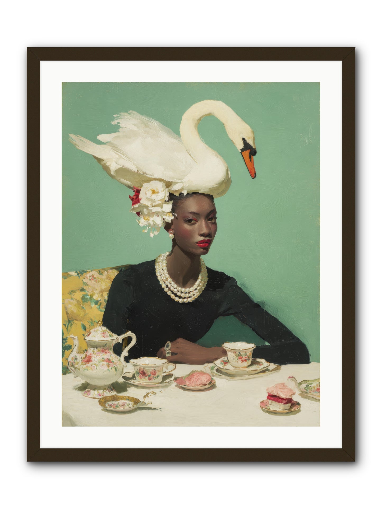 The Afternoon Rebellion -- Framed Print - Black 24x32