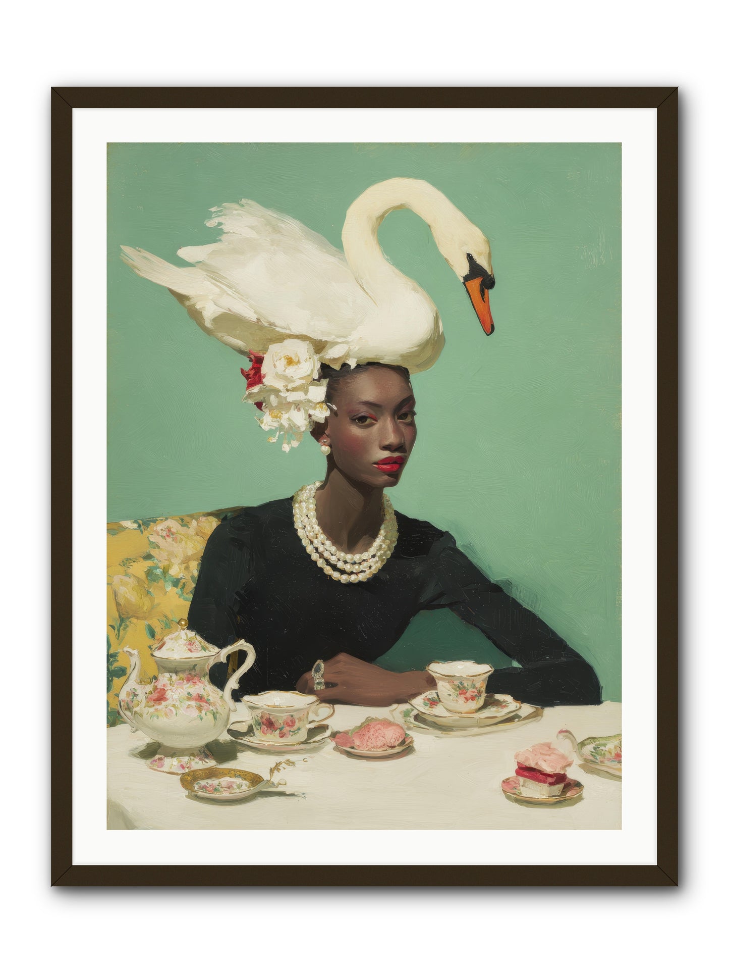 The Afternoon Rebellion -- Framed Print - Black 30x40