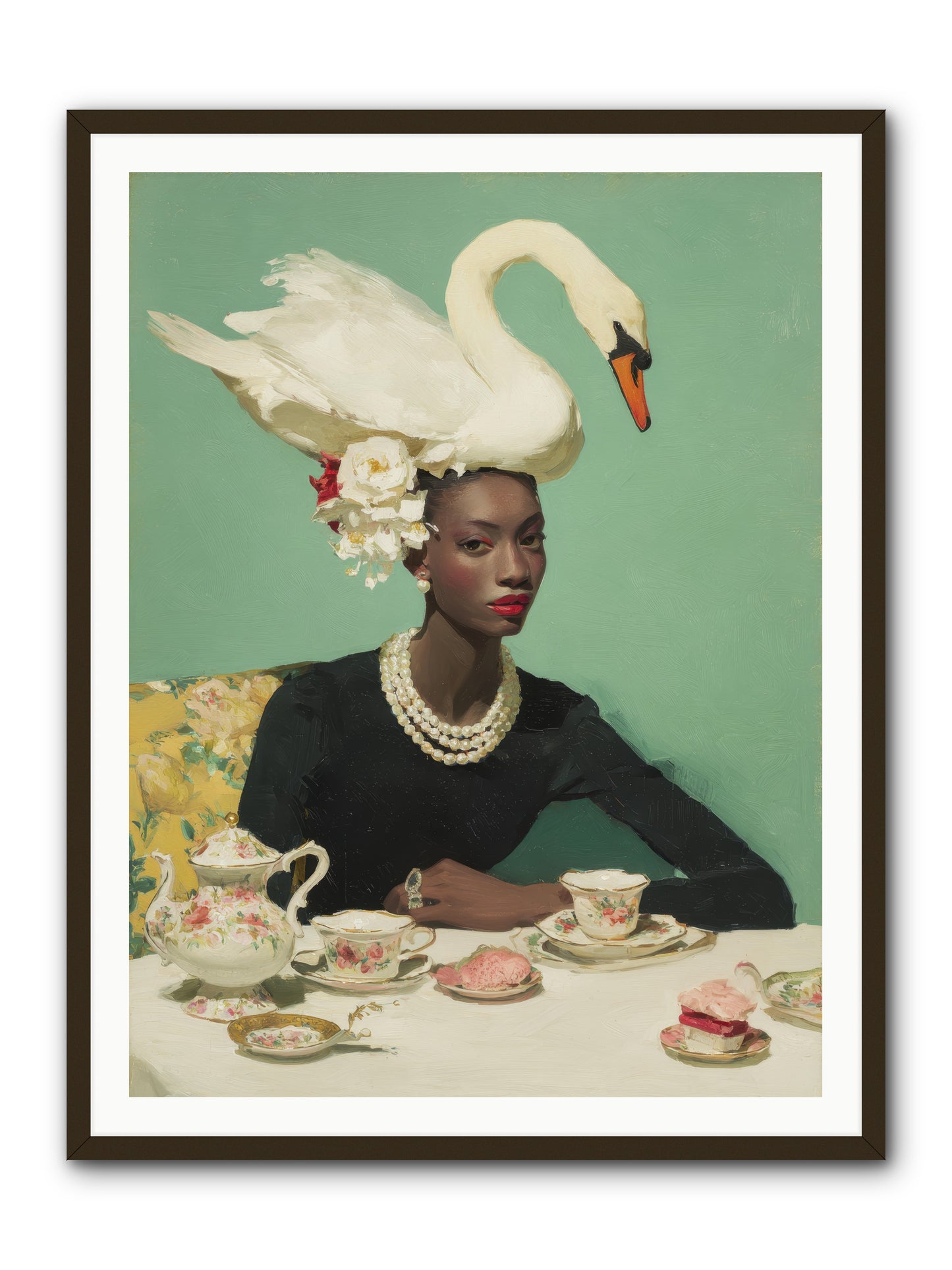 The Afternoon Rebellion -- Framed Print - Black 36x48
