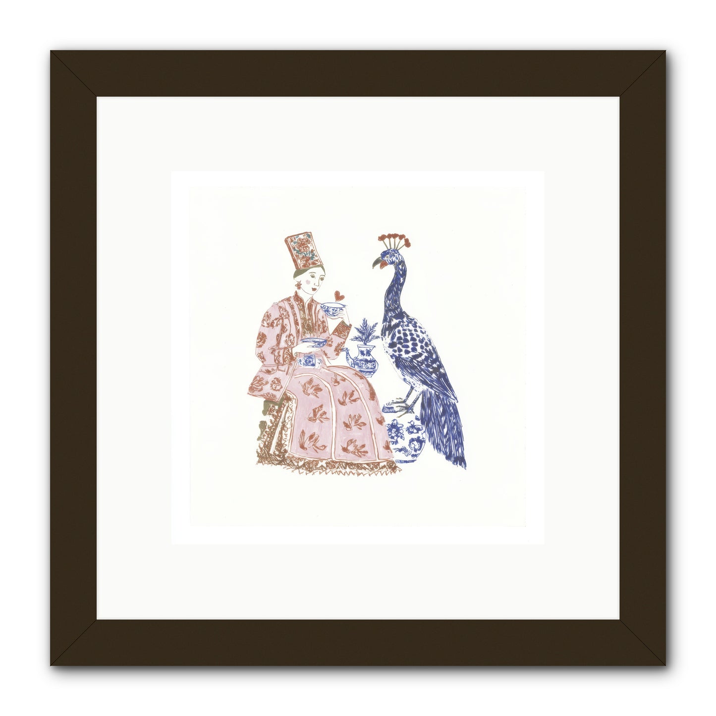 The Alchemist Of Small Feelings -- Framed Print - Black 10x10