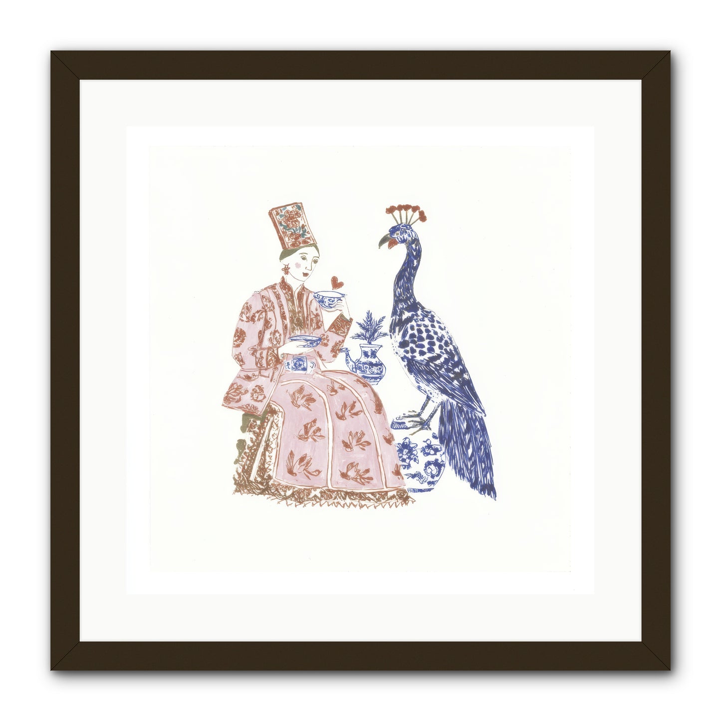 The Alchemist Of Small Feelings -- Framed Print - Black 20x20