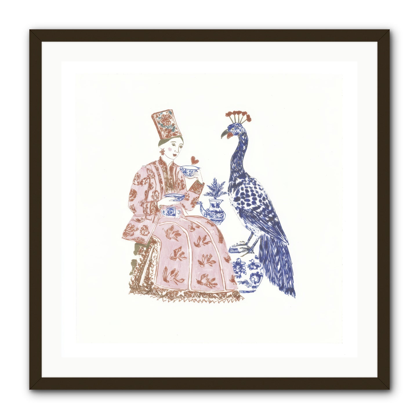 The Alchemist Of Small Feelings -- Framed Print - Black 30x30