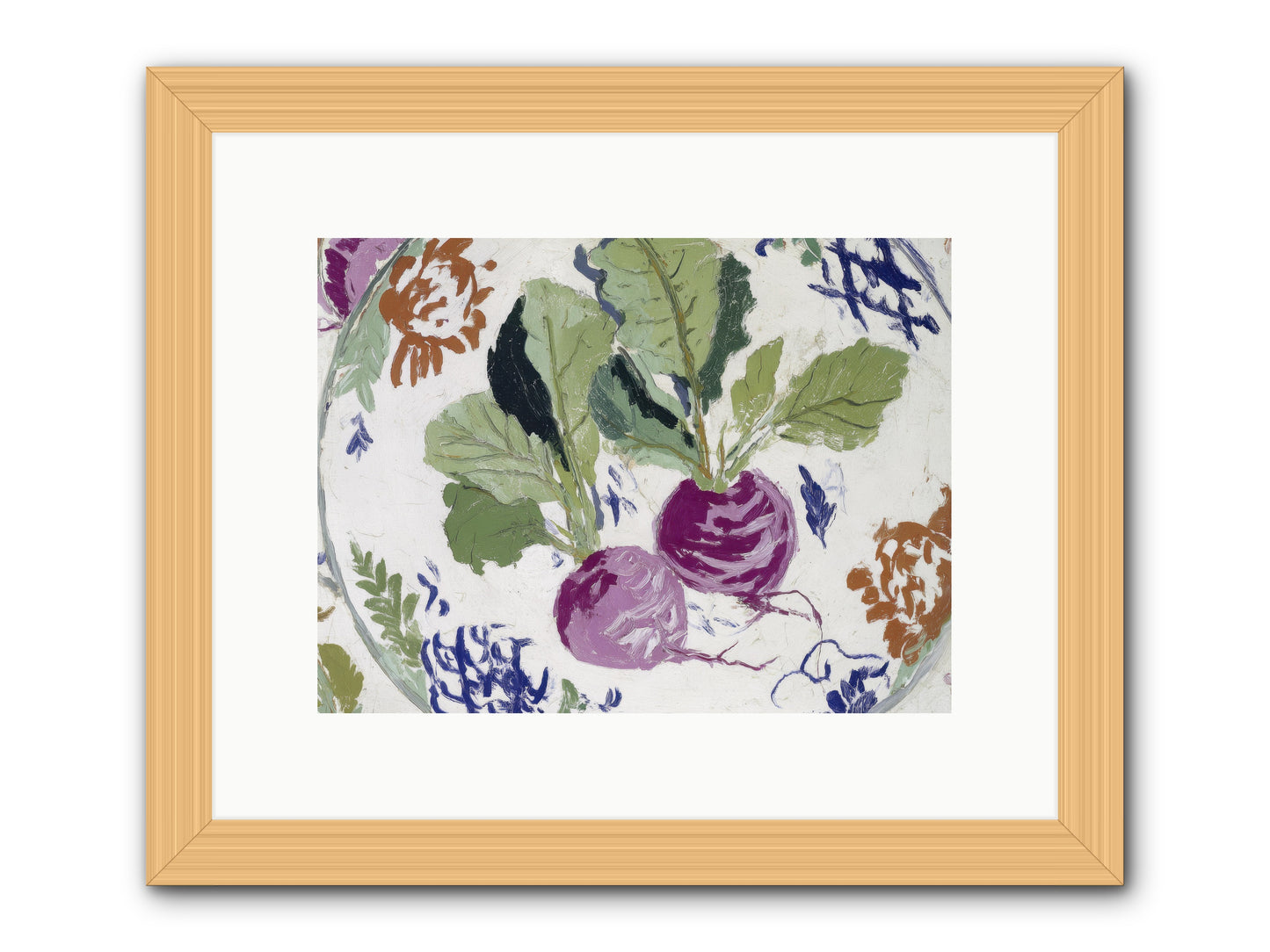 The Almanac of Absent Hosts -- Framed Print - Natural 12x9