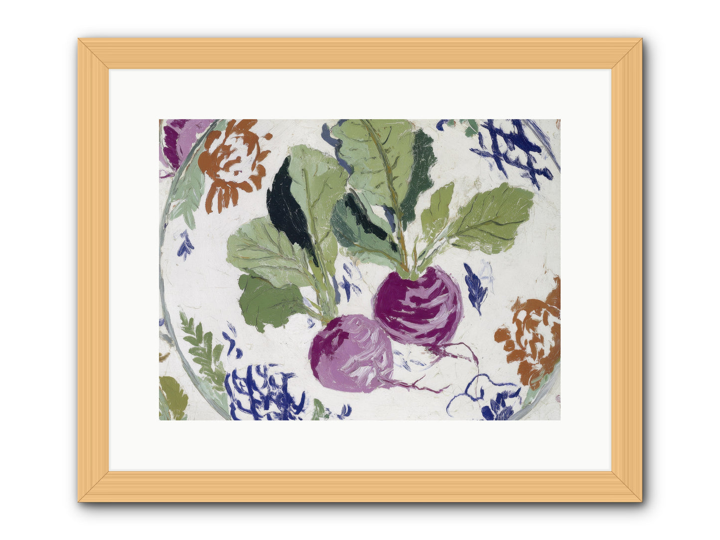 The Almanac of Absent Hosts -- Framed Print - Natural 16x12
