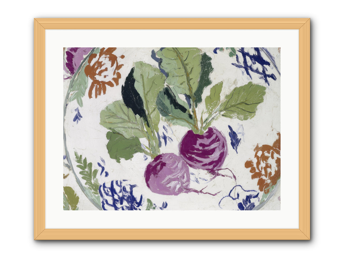 The Almanac of Absent Hosts -- Framed Print - Natural 24x18