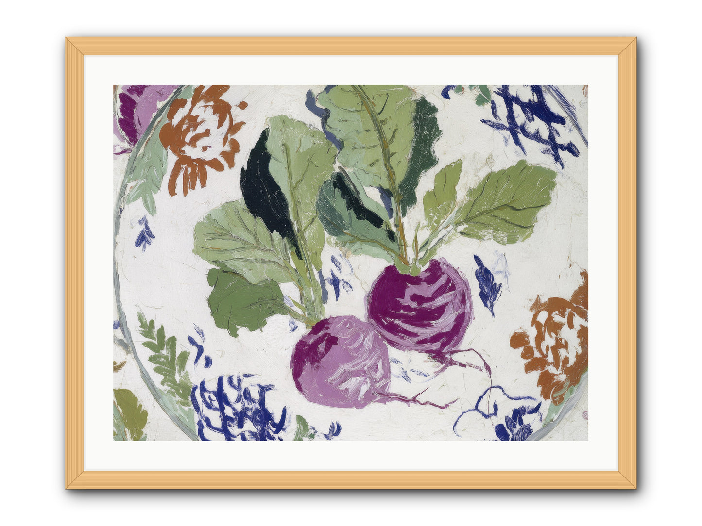 The Almanac of Absent Hosts -- Framed Print - Natural 32x24