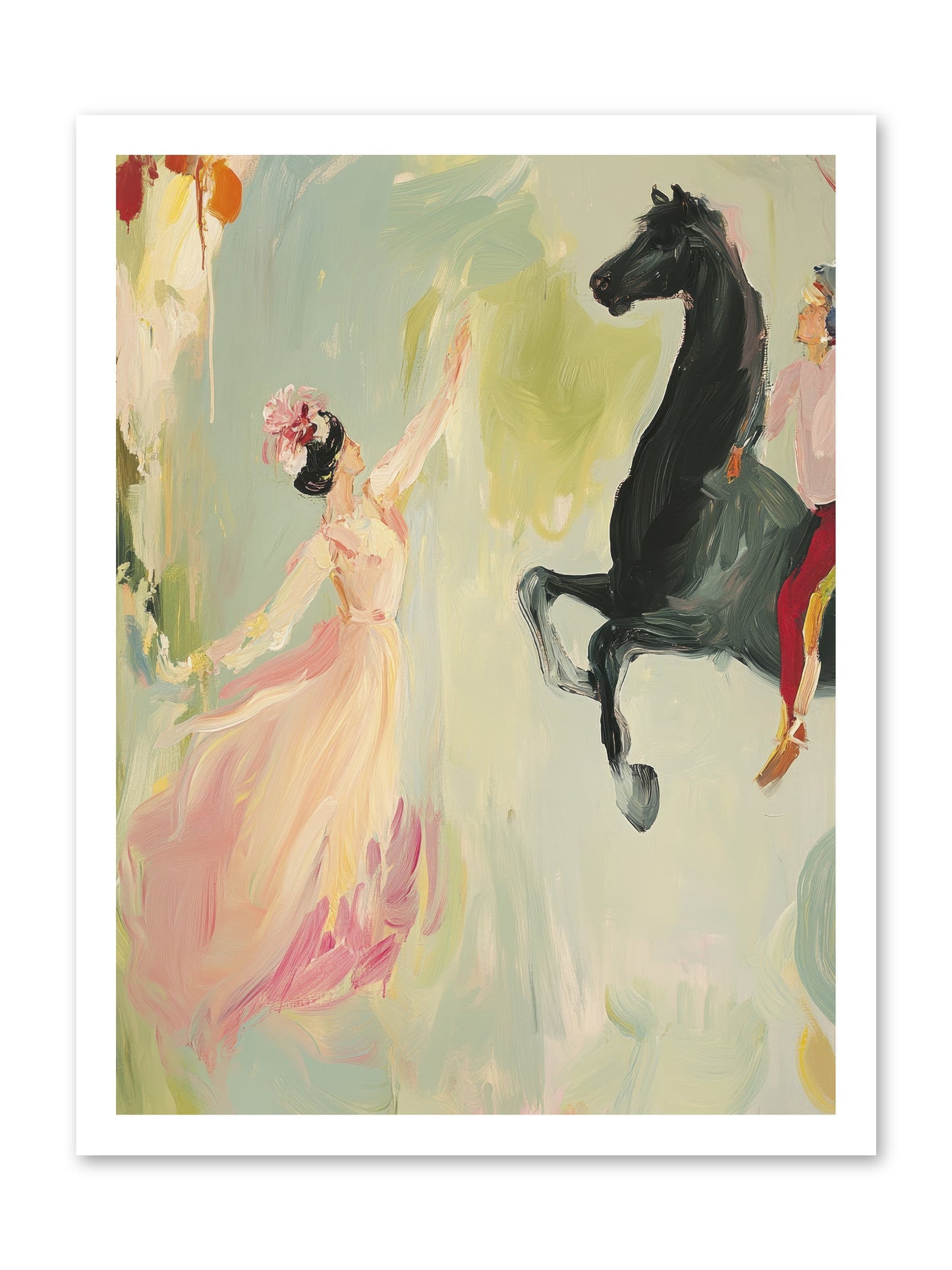 The Answer I Never Asked -- Loose Canvas Print 18x24