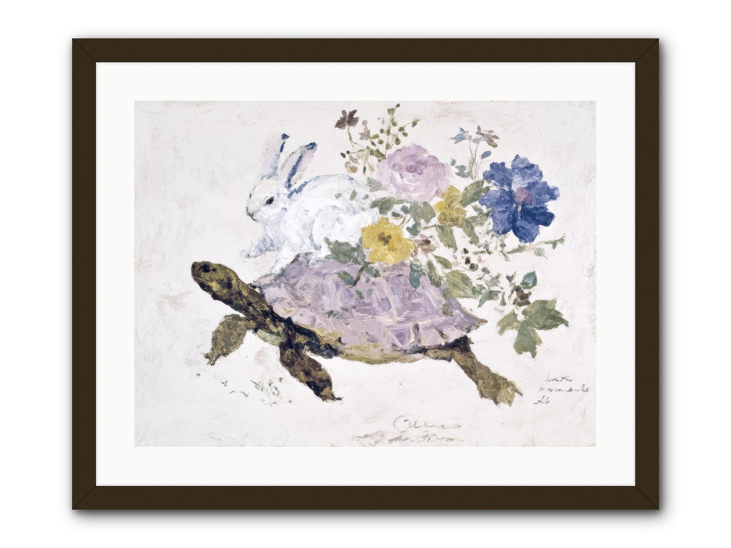 The Architect of Honey Hours -- Framed Print - Black 24x18