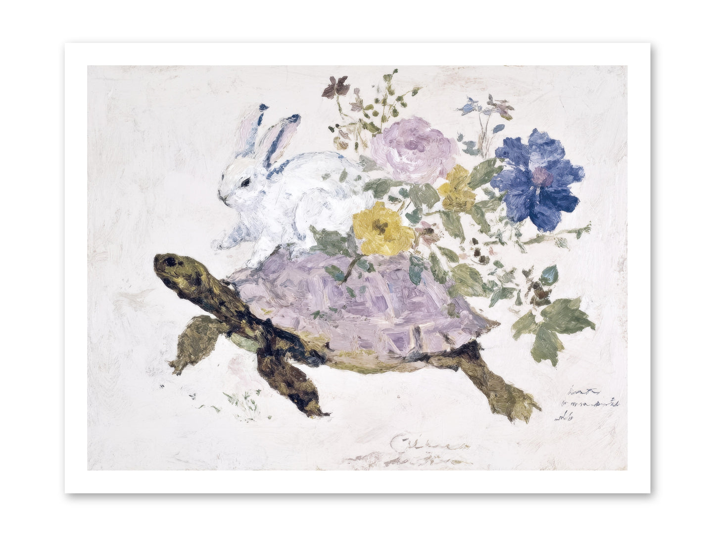 The Architect of Honey Hours -- Loose Canvas Print 24x18