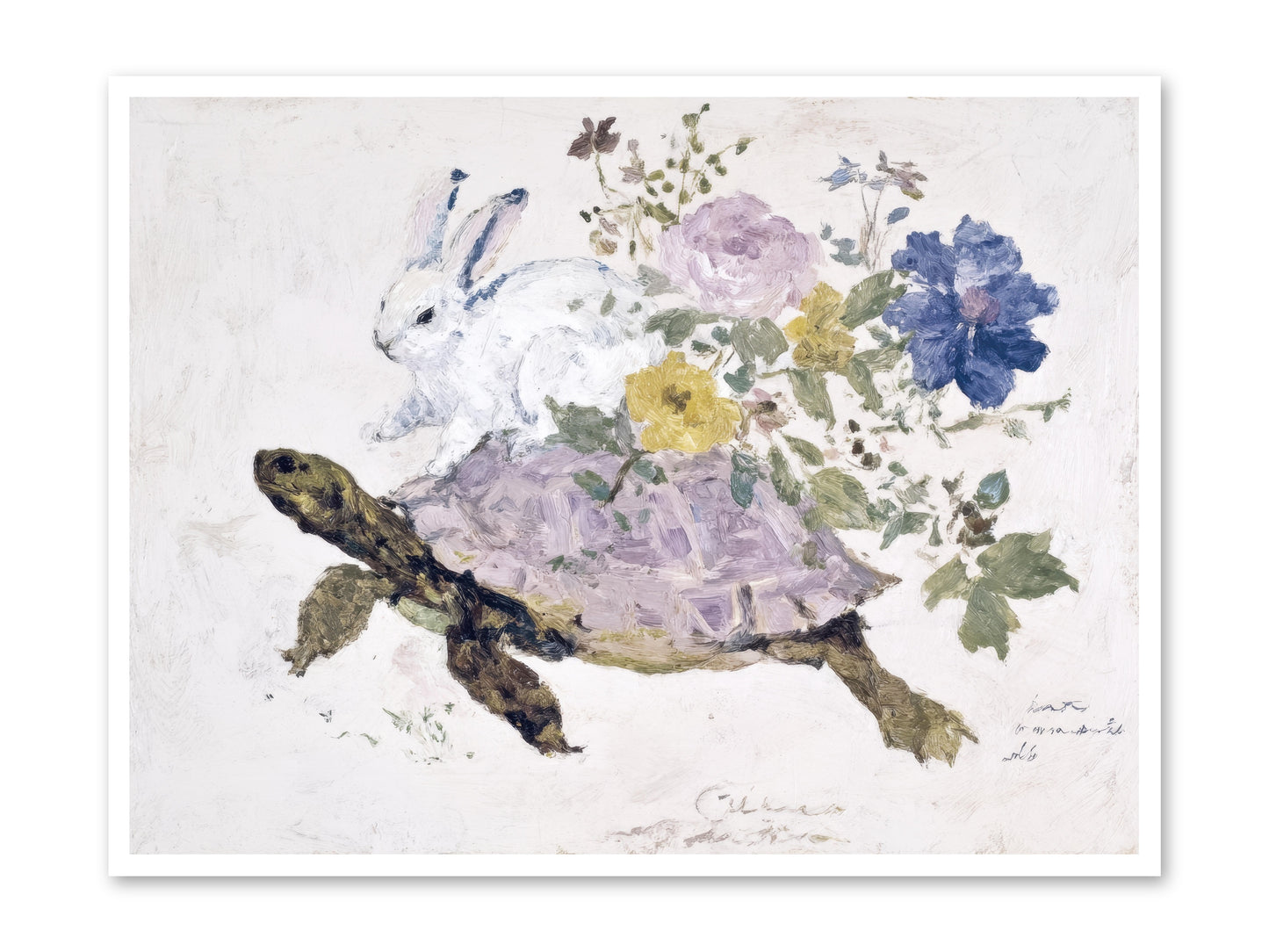 The Architect of Honey Hours -- Loose Canvas Print 48x36